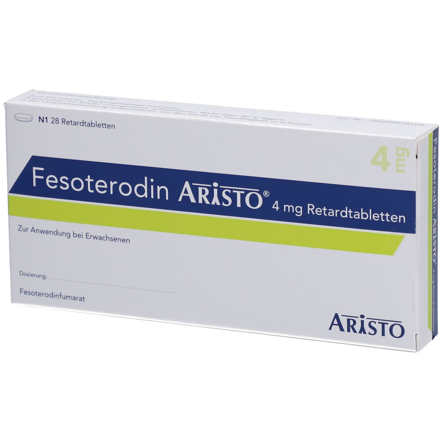 FESOTERODIN Aristo 4 mg Retardtabletten