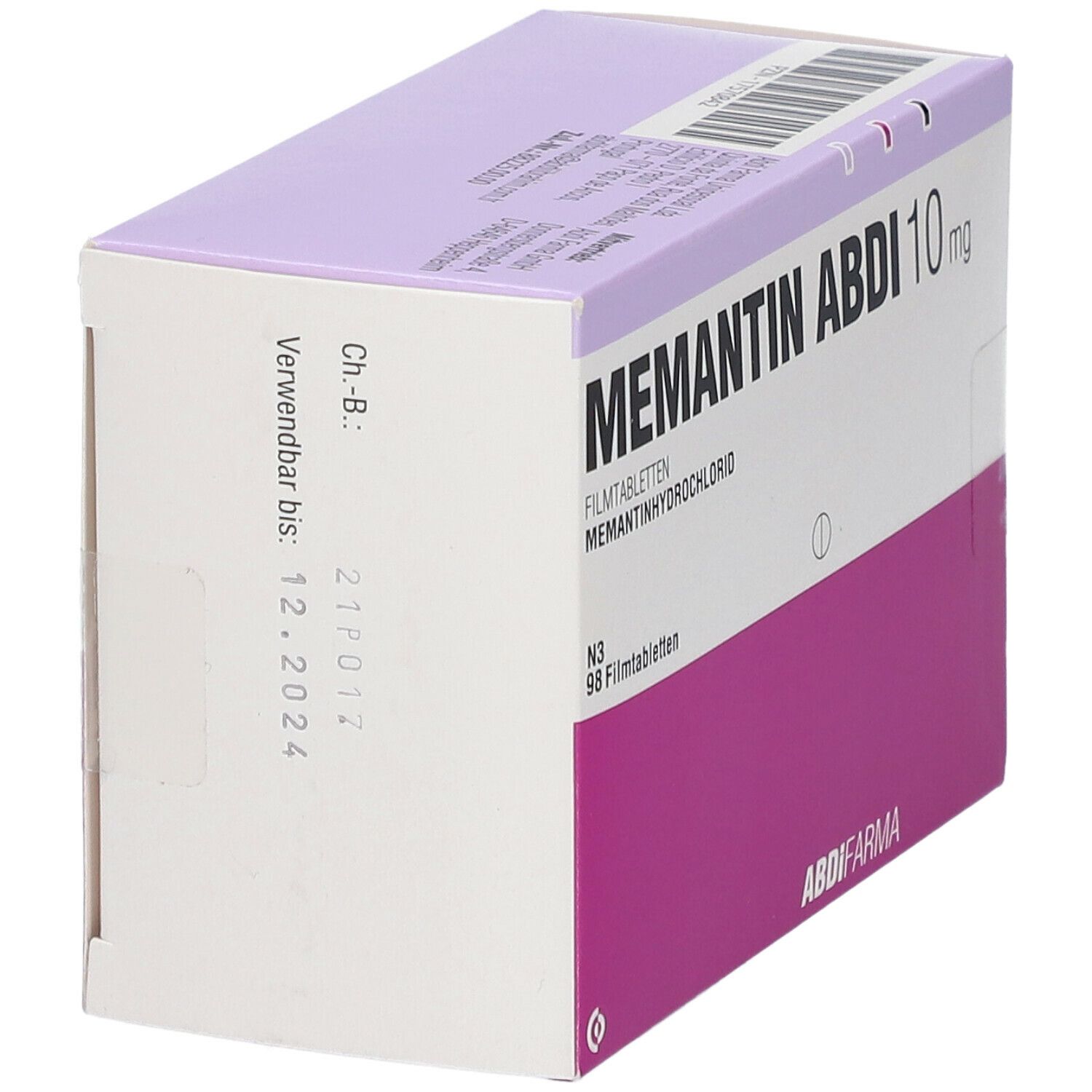 Memantin Abdi 10 mg Filmtabletten 28 St