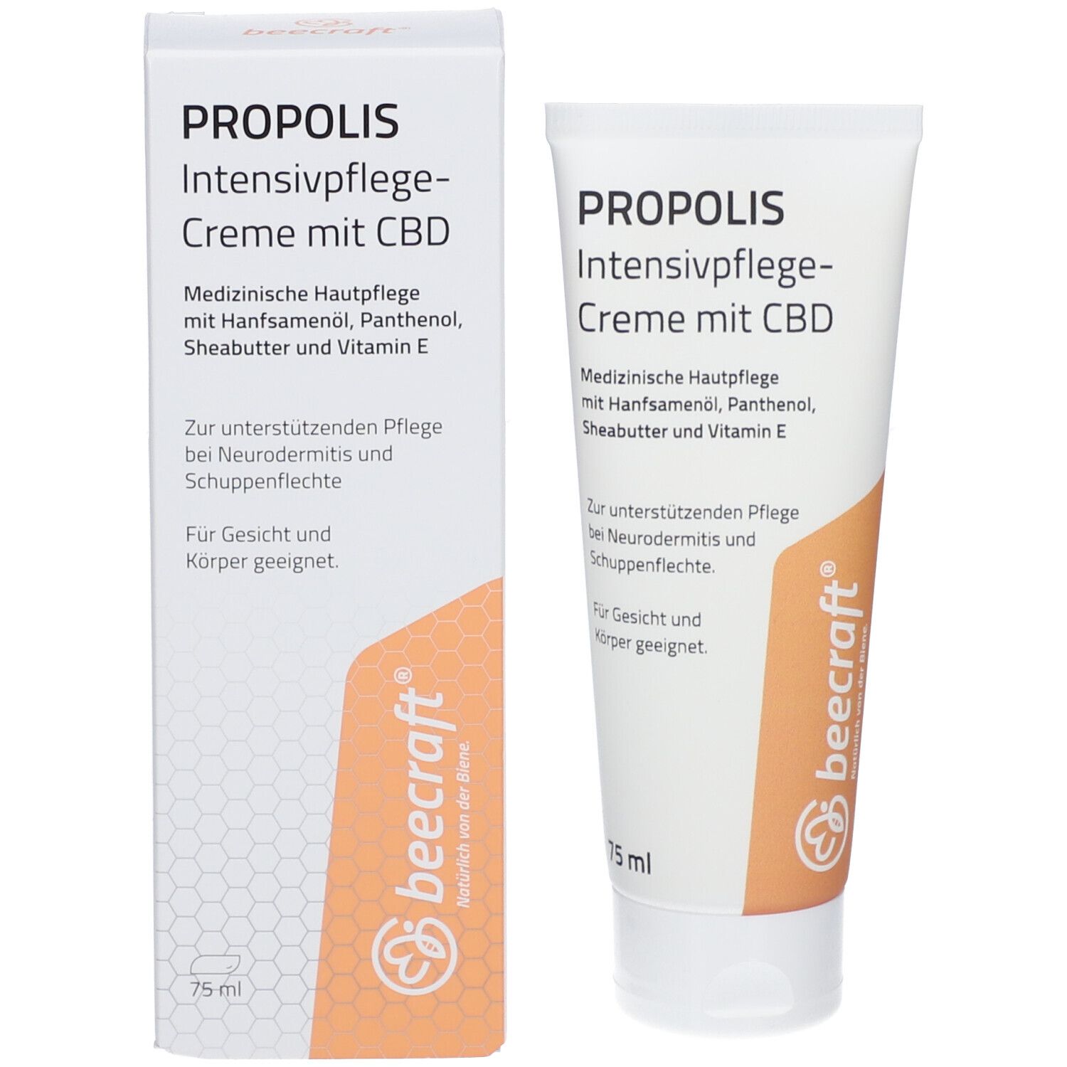Beecraft® PROPOLIS Intensivpflege-Creme mit CBD