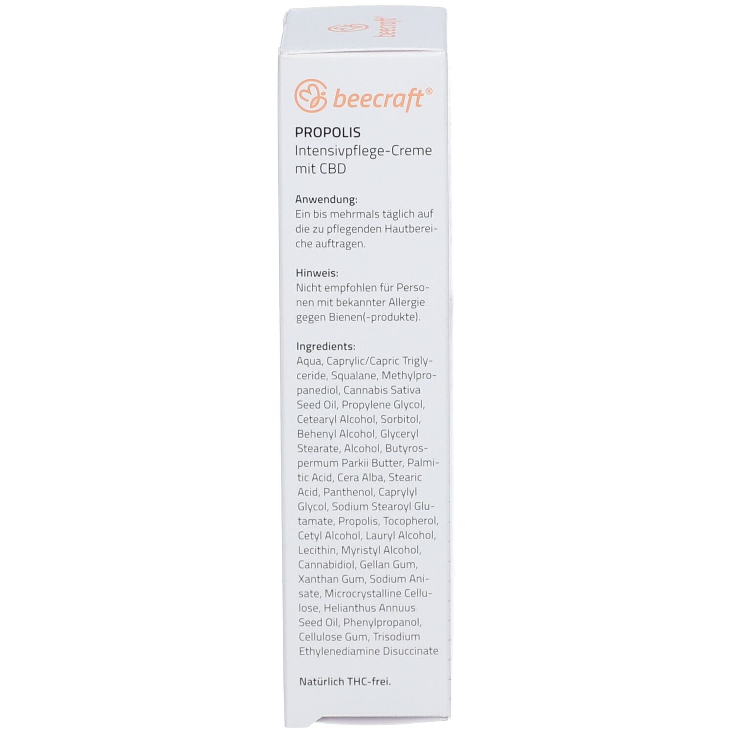 Beecraft® PROPOLIS Intensivpflege-Creme mit CBD