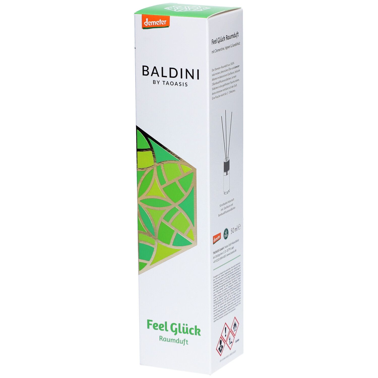 BALDINI Geel Glück Raumduft Bio demeter