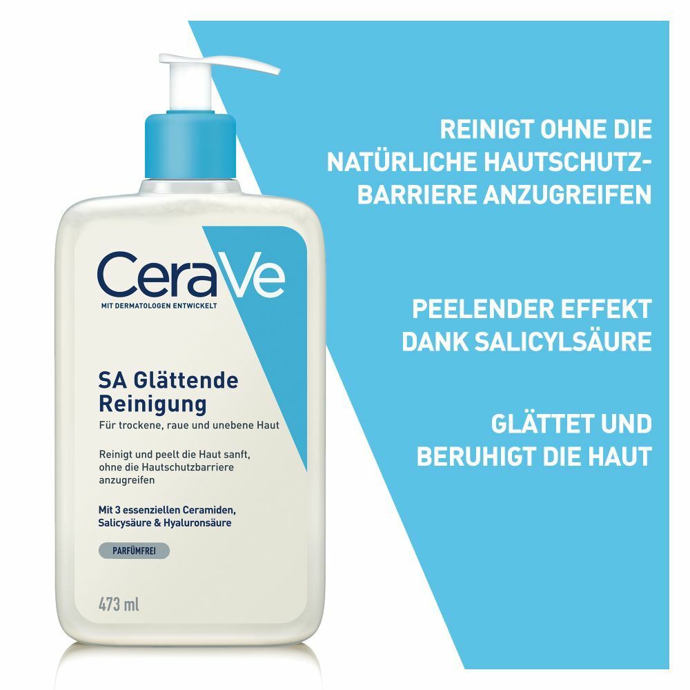 CeraVe SA Glättende Reinigung: Für trockene, raue und unebene Haut