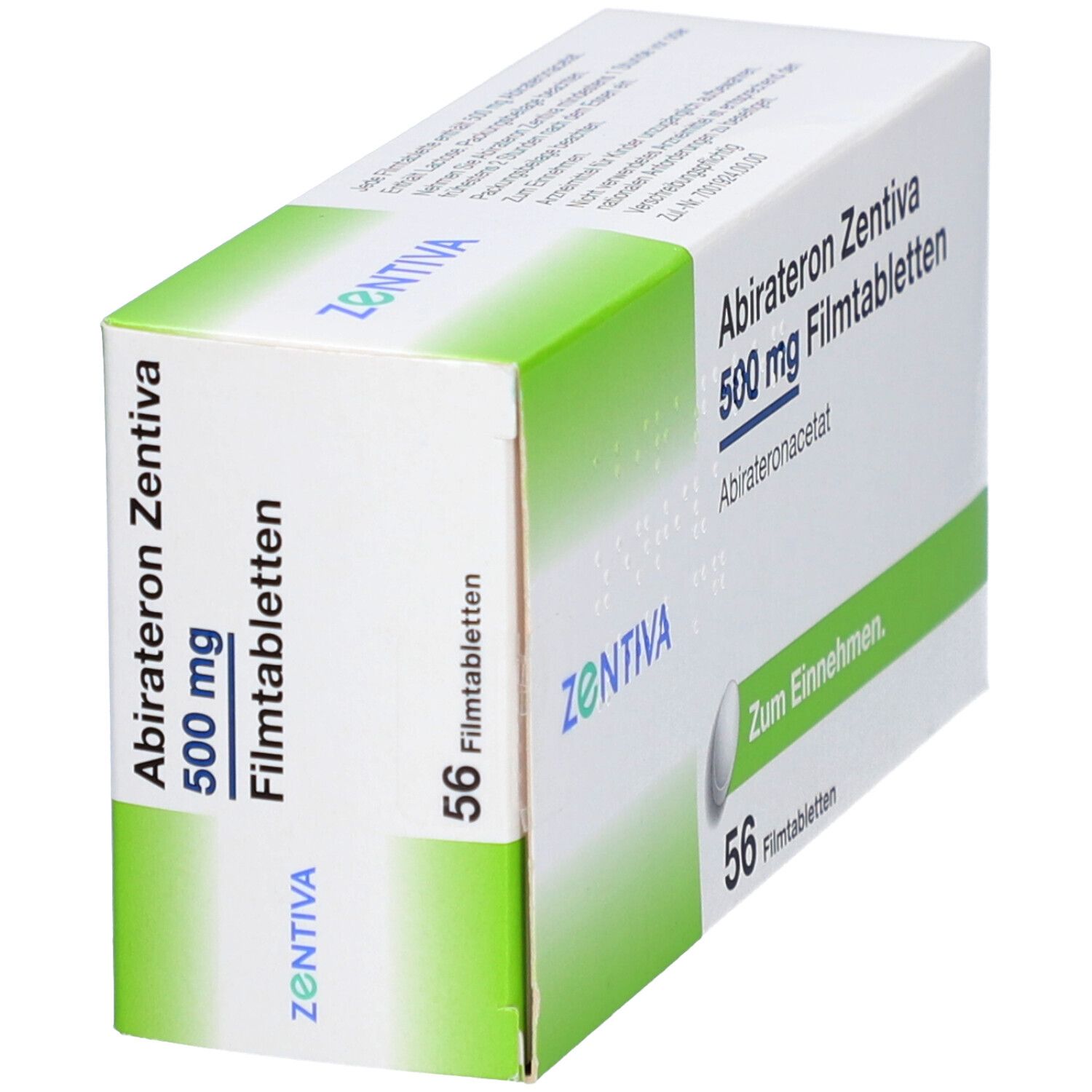 Abirateron Zentiva 500 mg Filmtabletten 120 St