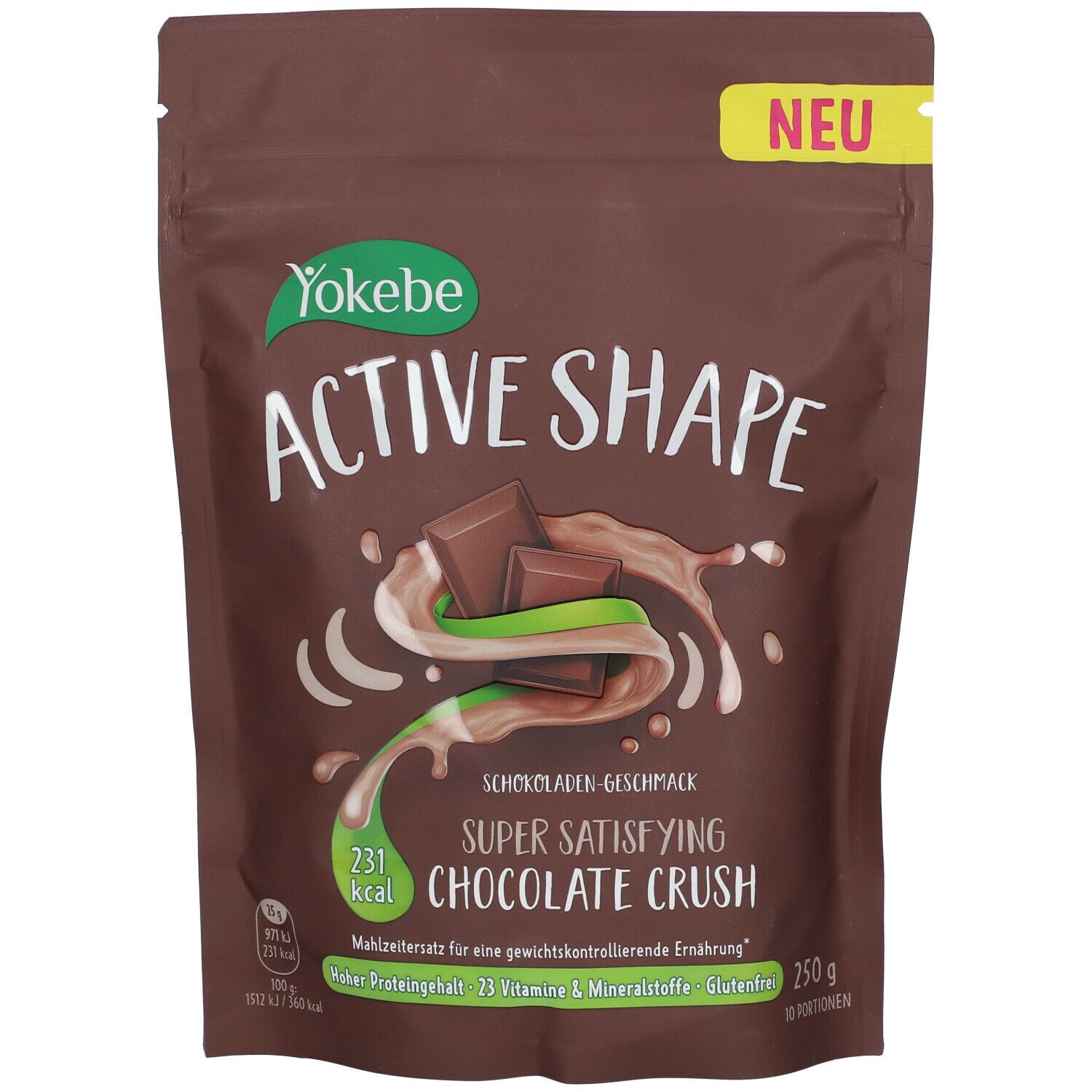 Yokebe Active Shape Chocolate Crush