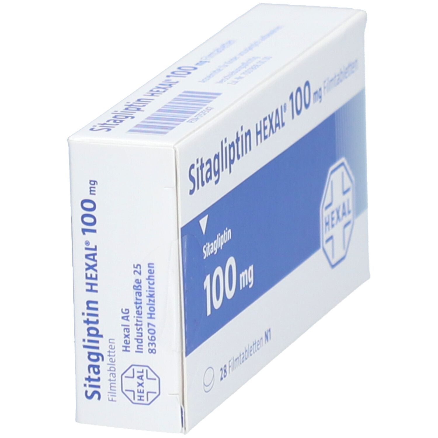 Sitagliptin Hexal 50 mg Filmtabletten 28 St