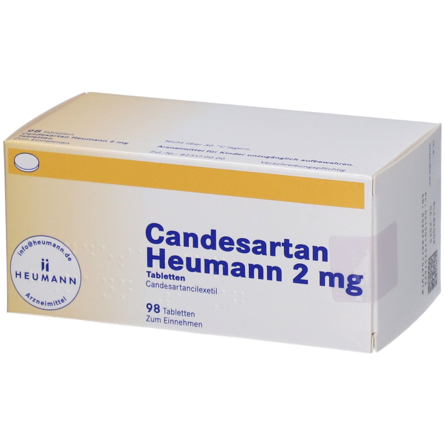 CANDESARTAN Heumann 2 mg Tabletten