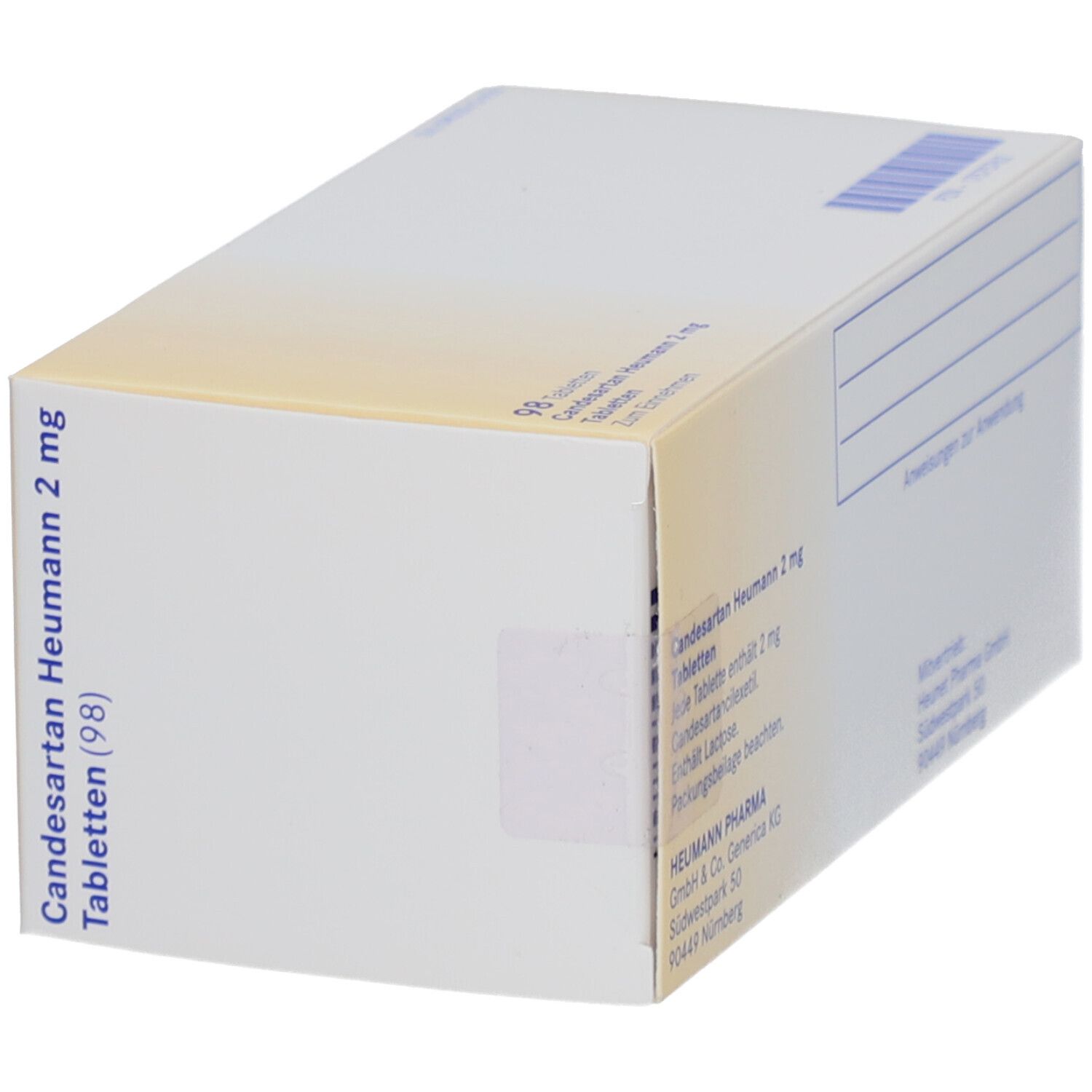 CANDESARTAN Heumann 2 mg Tabletten