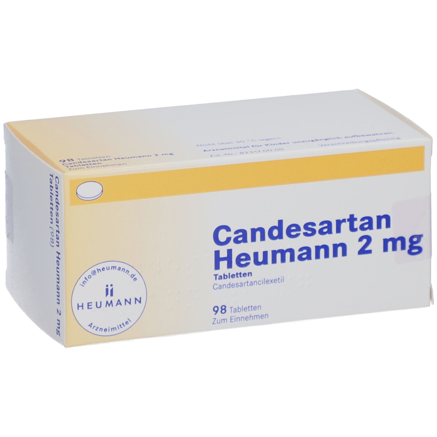 CANDESARTAN Heumann 2 mg Tabletten