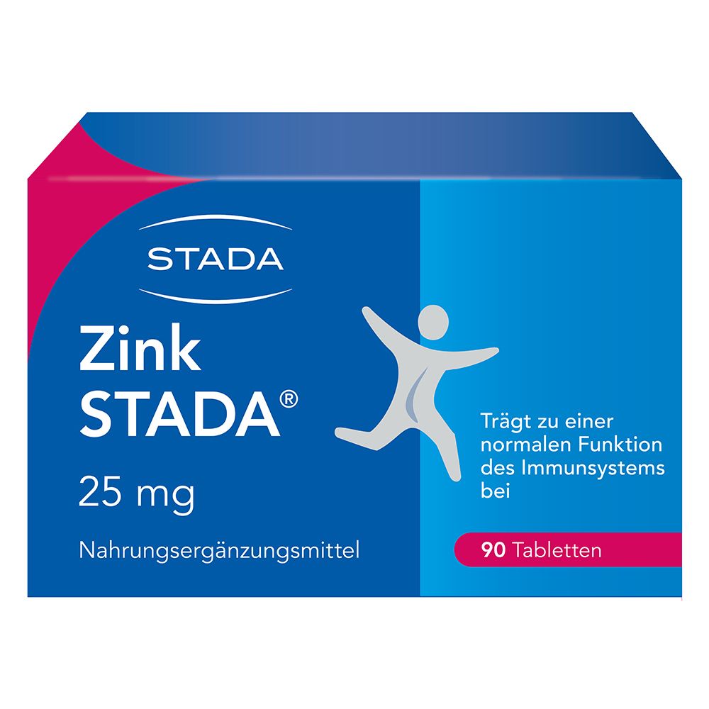 Zink STADA® 25 mg Zinkcitrat Tabletten