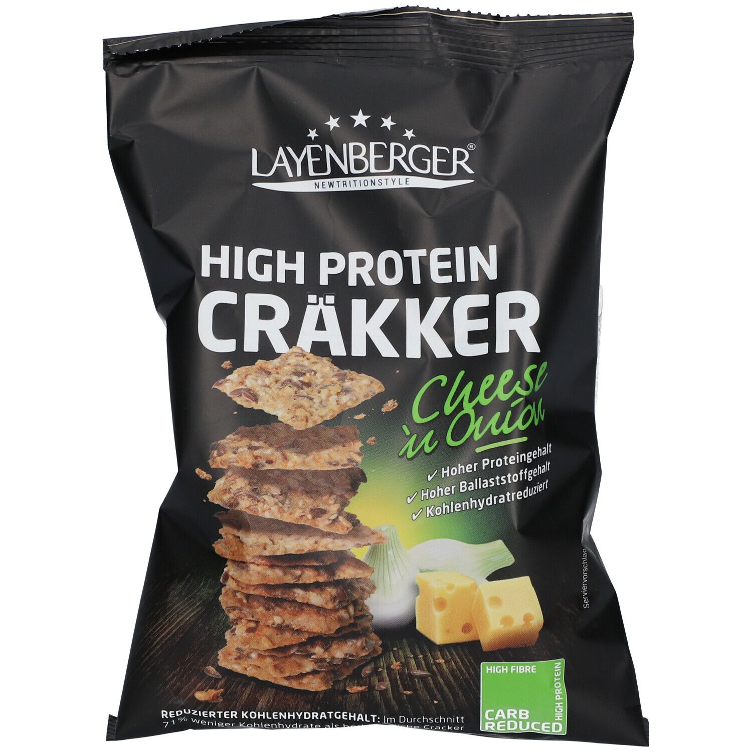 Layenberger High Protein Cräkker Cheese n Onio 75 g Sonstige