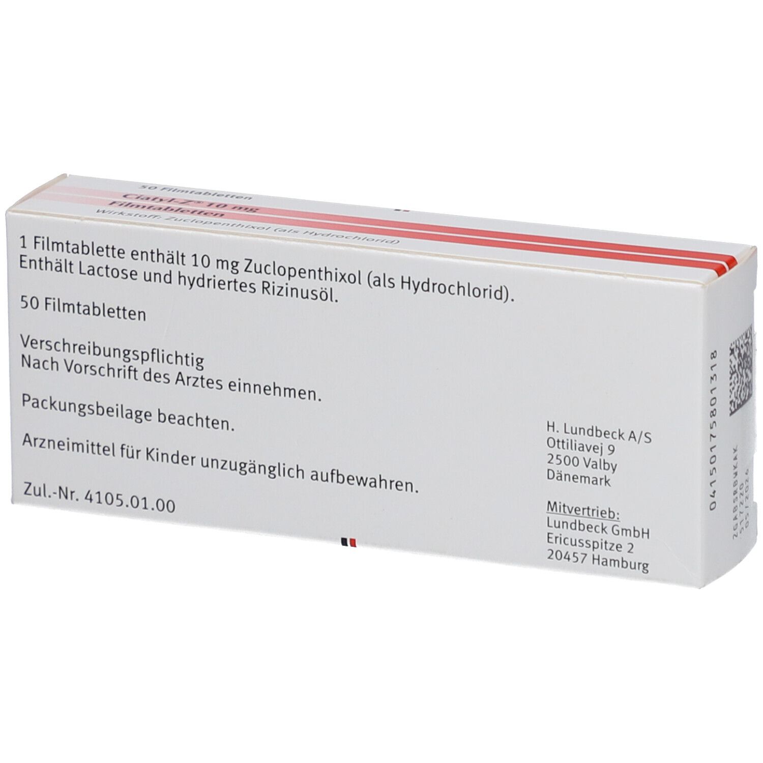 CIATYL-Z 10 mg Filmtabletten