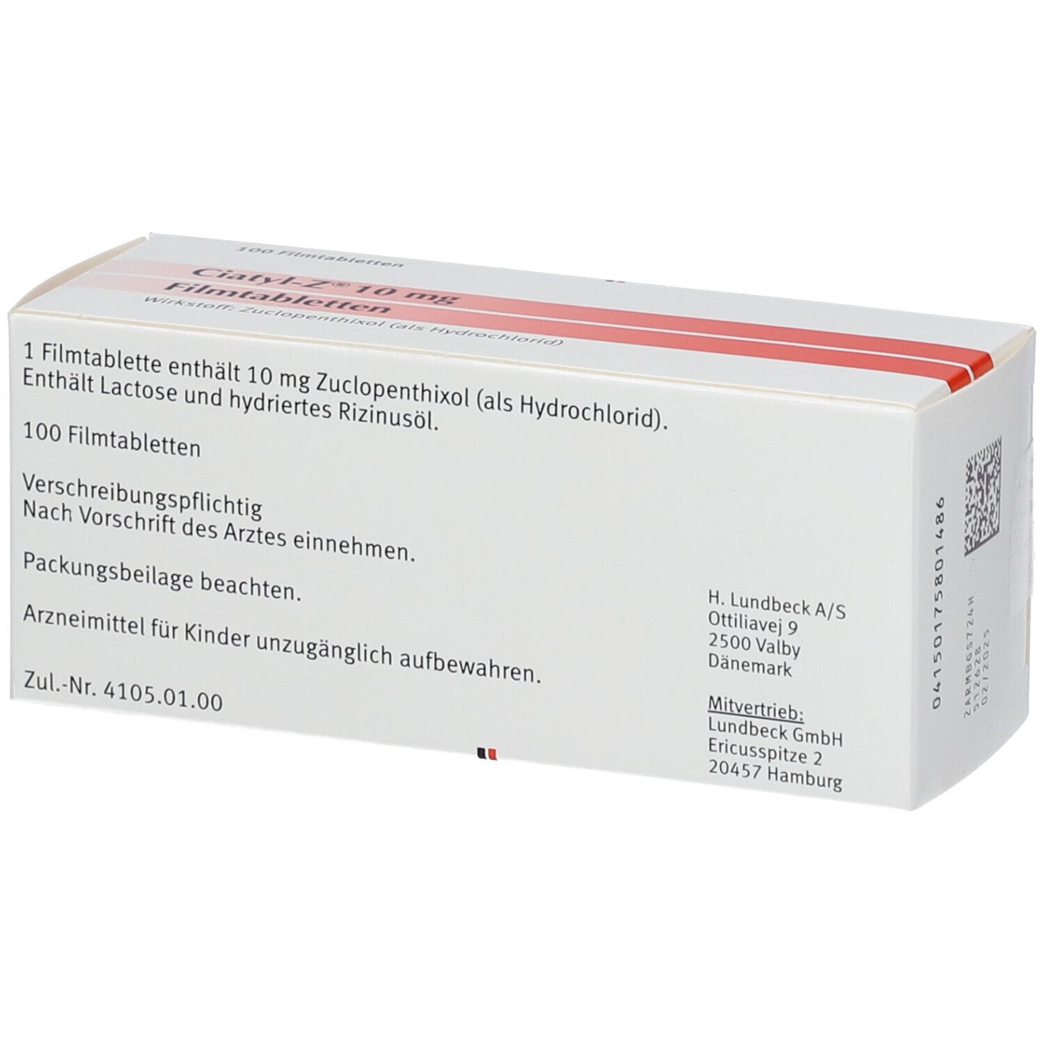 CIATYL-Z 10 mg Filmtabletten
