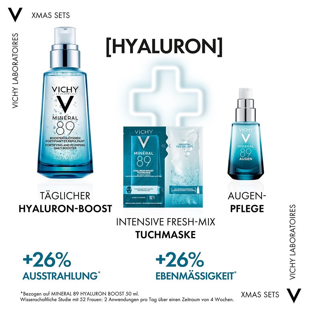 Vichy Minéral 89 Pflege-Set Hyaluron Booster