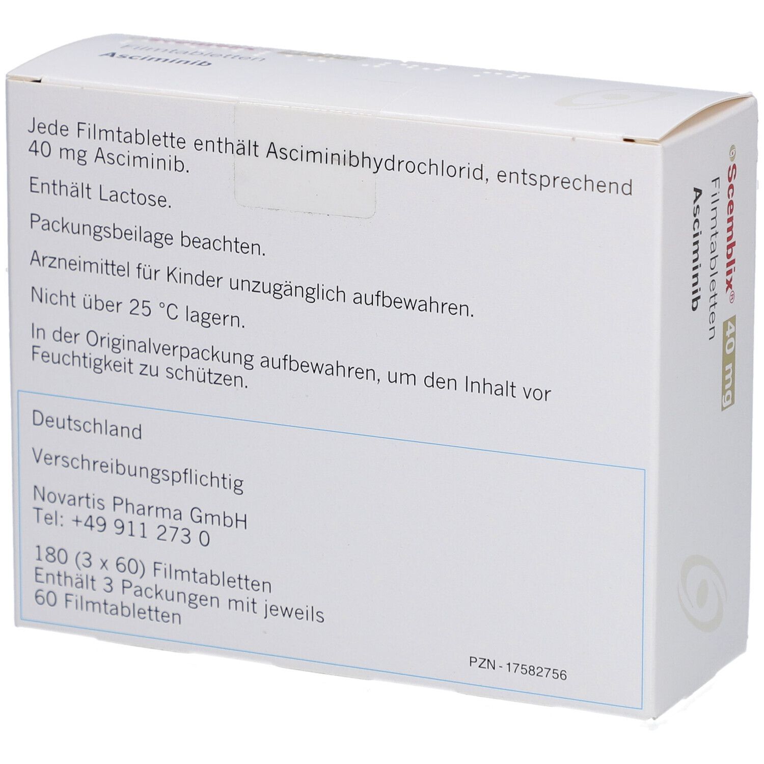 SCEMBLIX 40 mg Filmtabletten