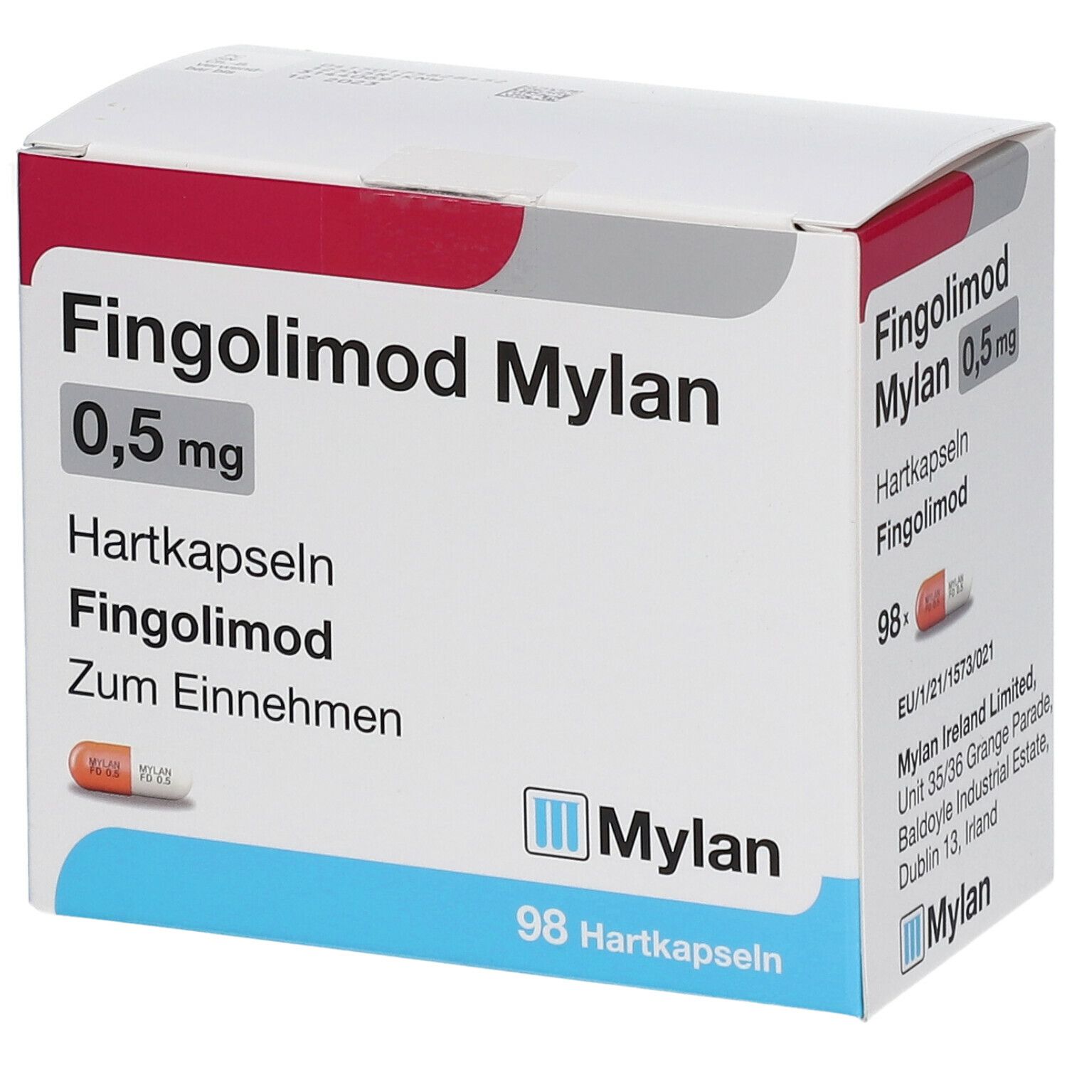 FINGOLIMOD Mylan 0,5 mg Hartkapseln
