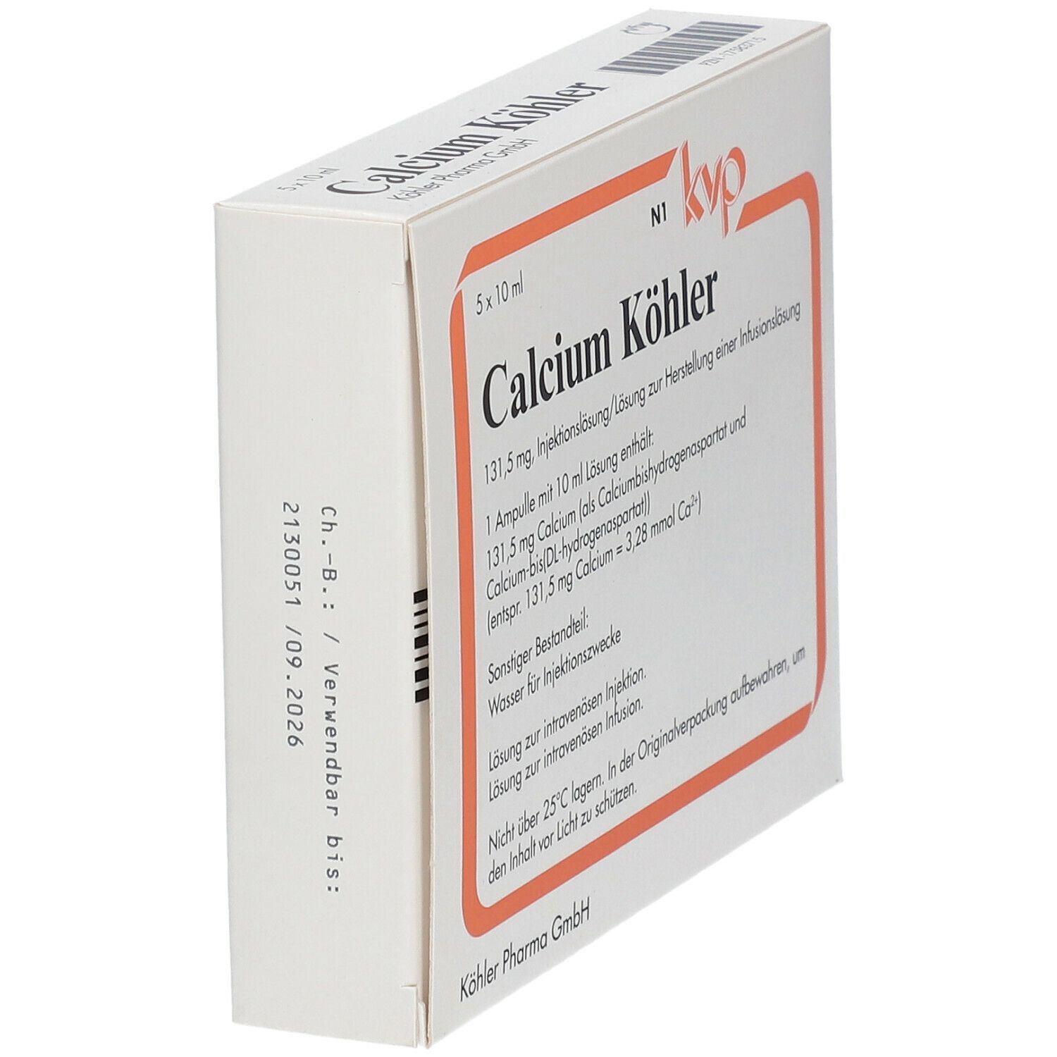 Calcium Köhler, 131,5 mg