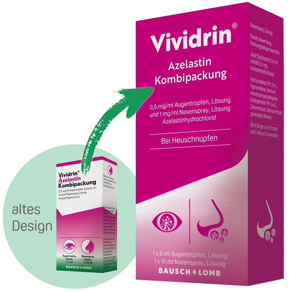 Vividrin® Azelastin Kombipackung