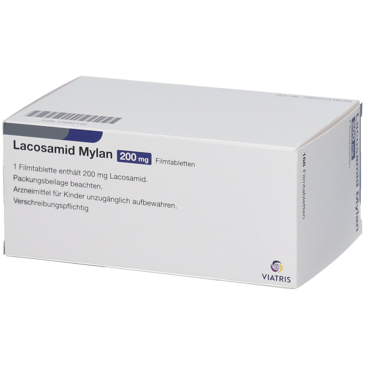 LACOSAMID Mylan 200 mg Filmtabletten