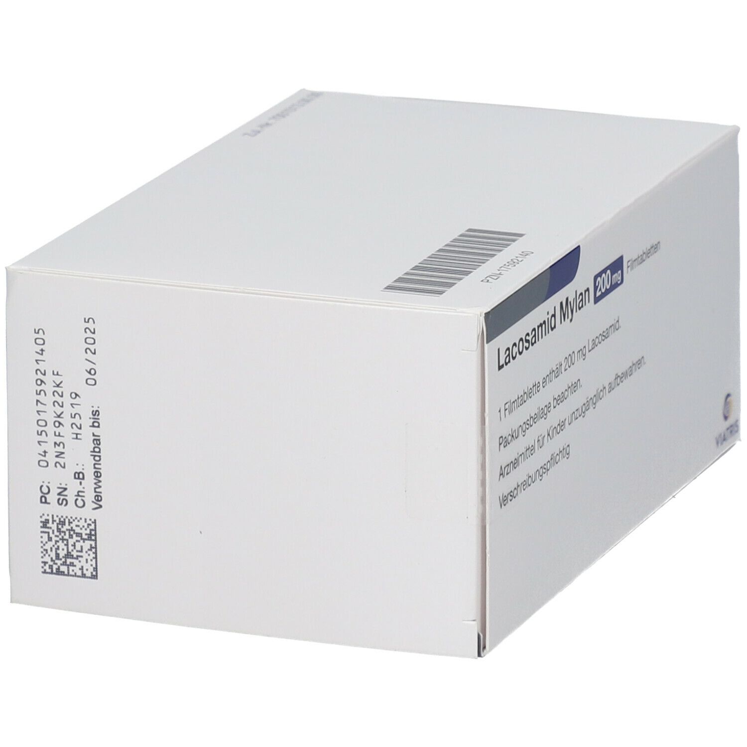 LACOSAMID Mylan 200 mg Filmtabletten