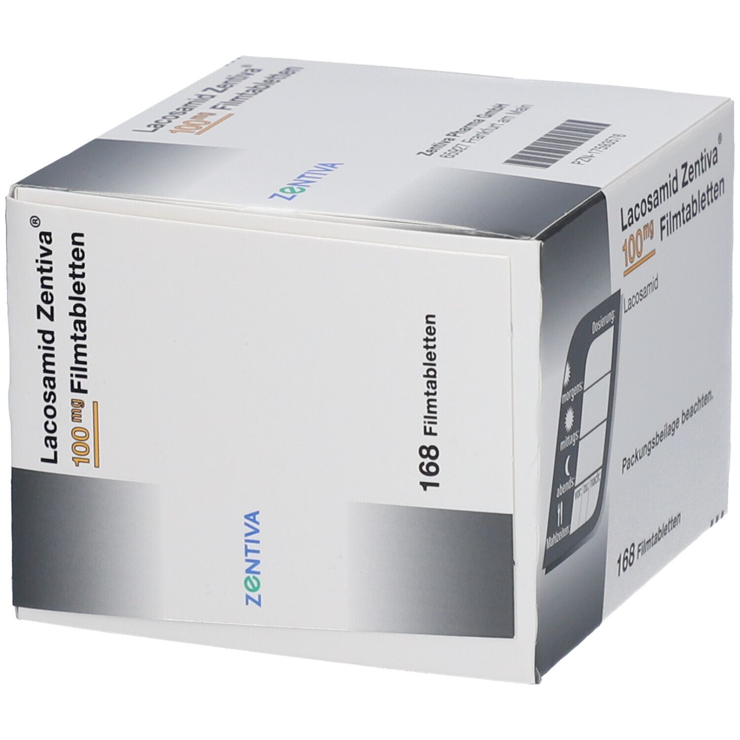 LACOSAMID Zentiva 100 mg Filmtabletten