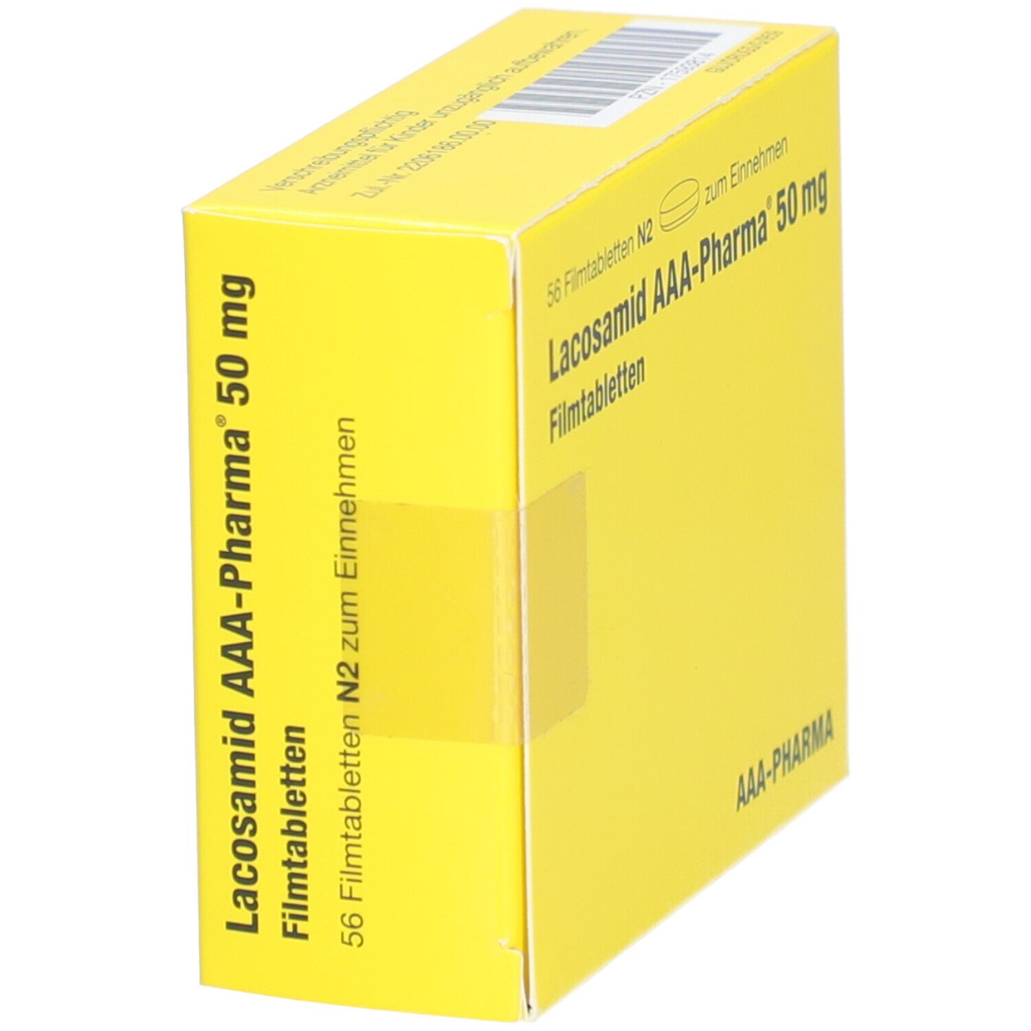 Lacosamid AAA-Pharma 50 mg Filmtabletten 14 St