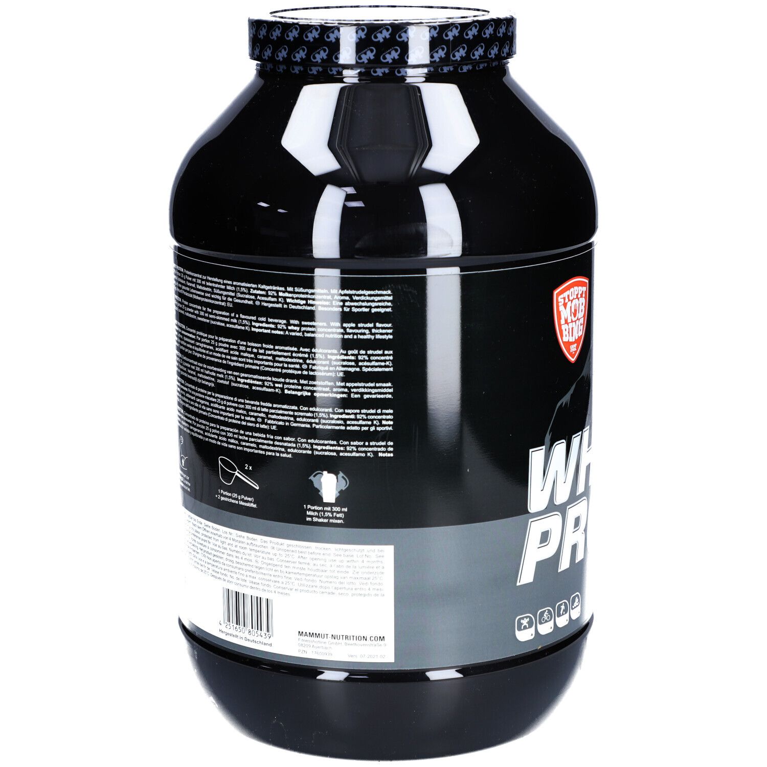 MM Whey Protein Apple Strudel Pulver