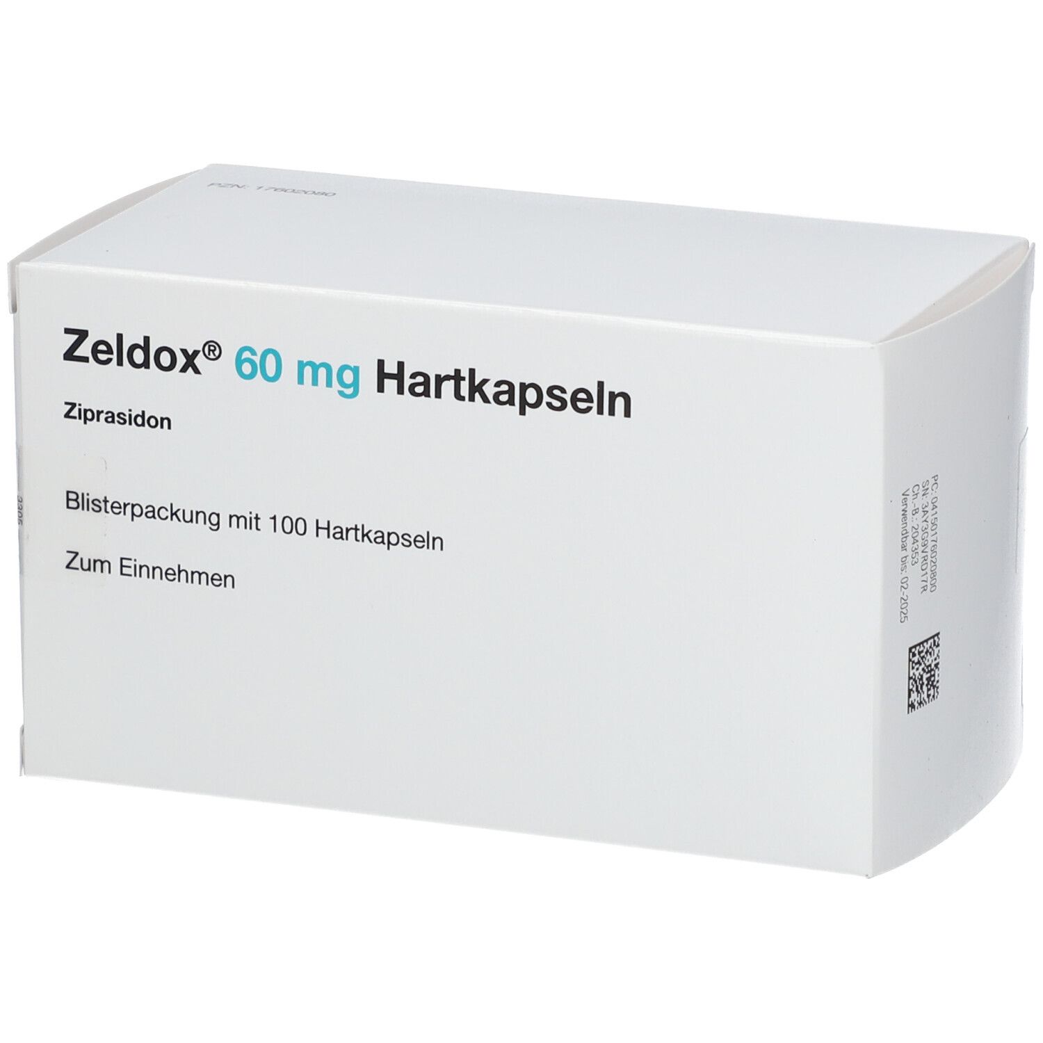 ZELDOX 60 mg Hartkapseln