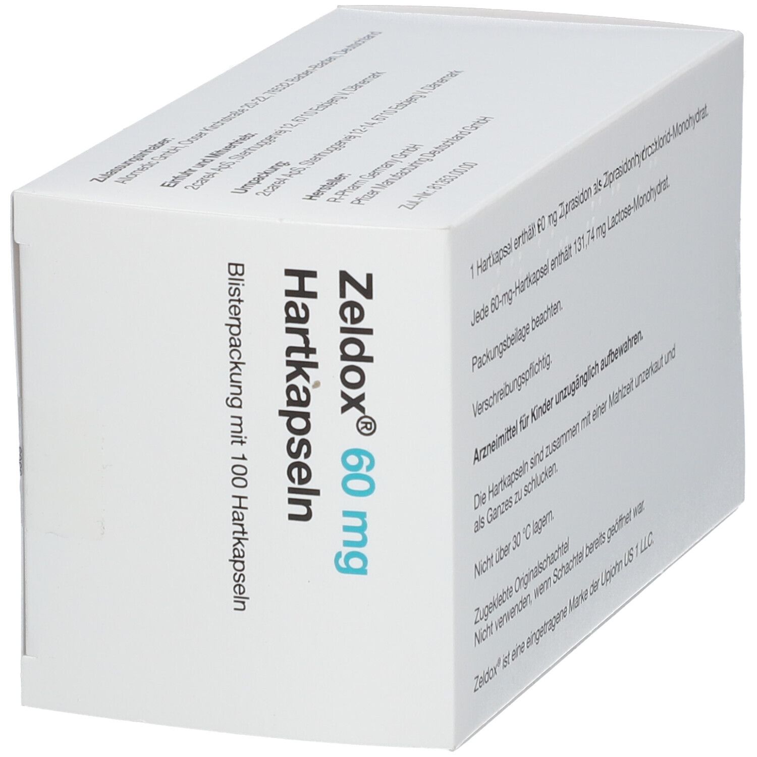 ZELDOX 60 mg Hartkapseln