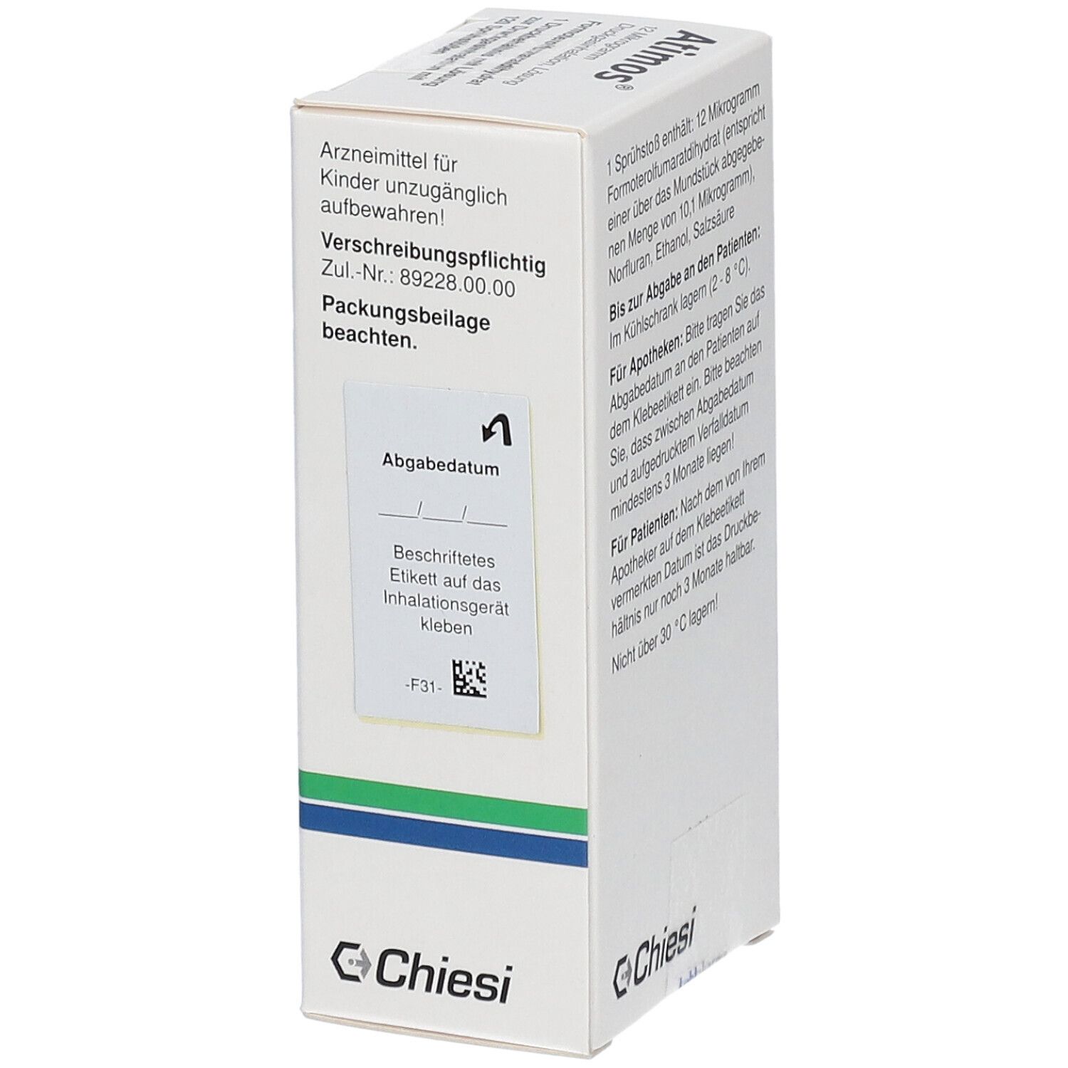 ATIMOS 12 Mikrogramm 120 Hub Druckgas-Inhalat.Lsg.