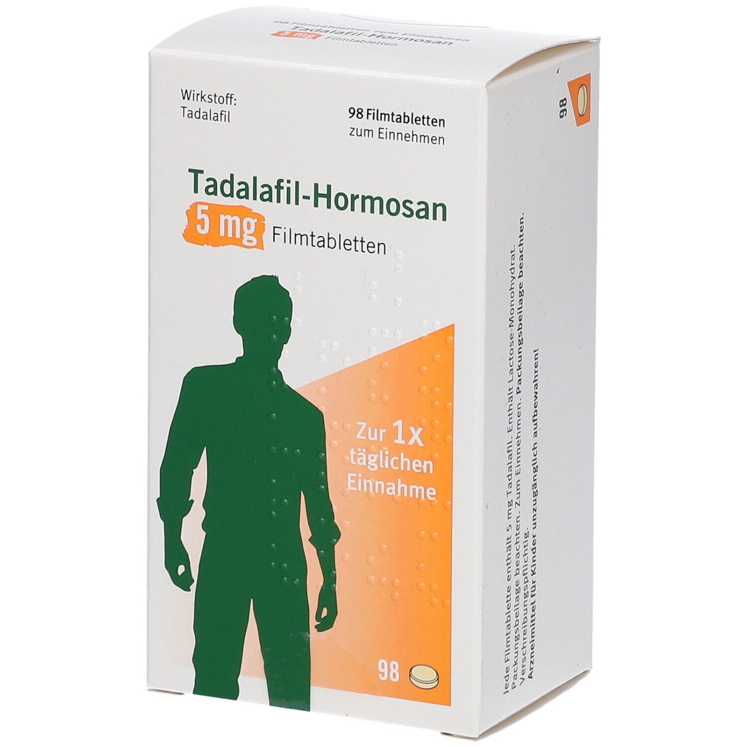 TADALAFIL-Hormosan 5 mg Filmtabletten