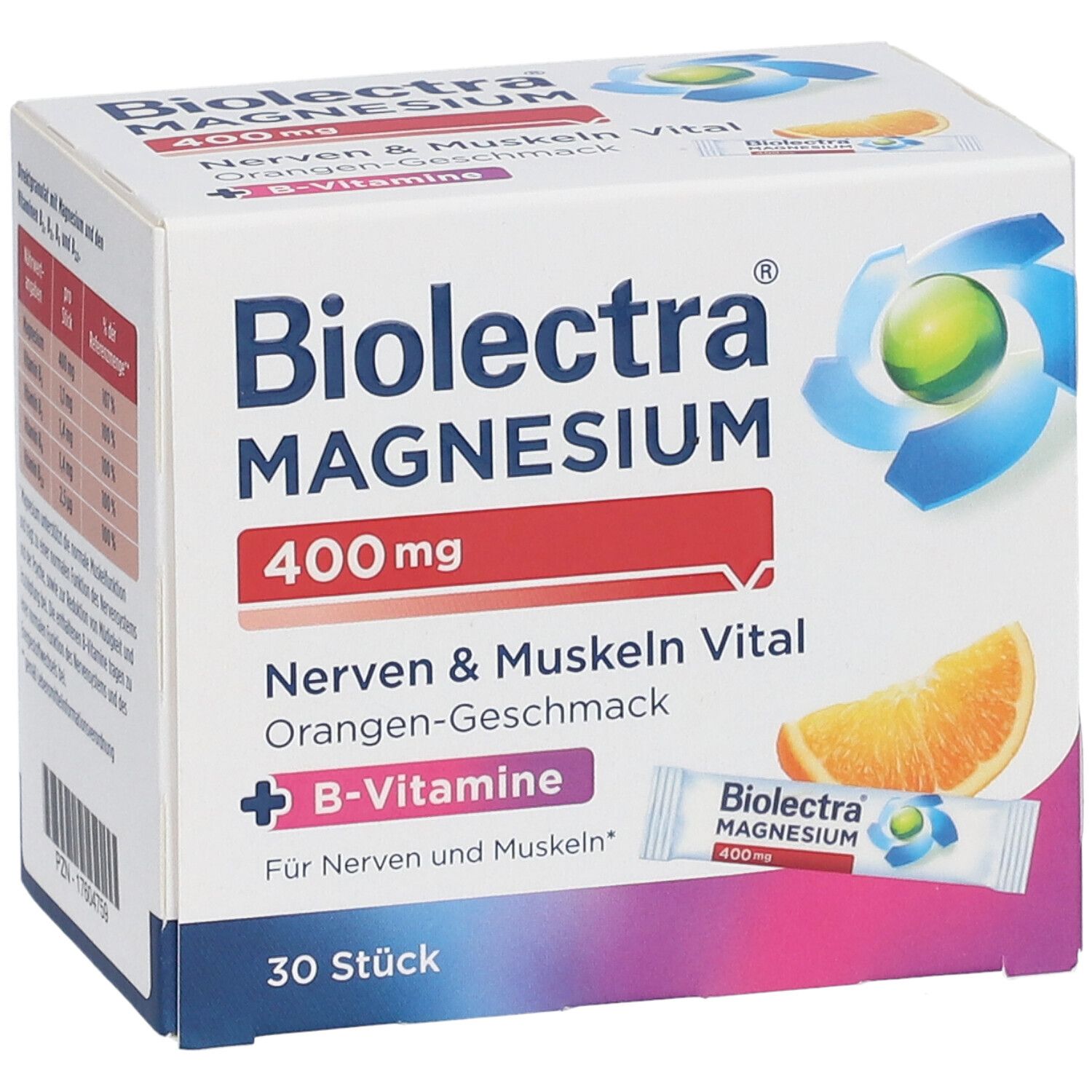 Biolectra® Magnesium 400mg Nerven & Muskeln Vital