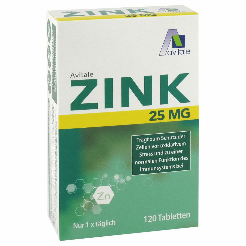Avitale Zink 25 mg