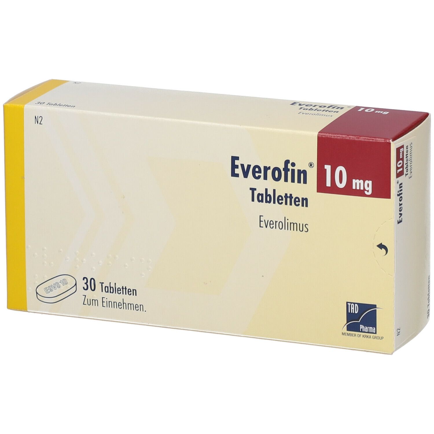 EVEROFIN 10 mg Tabletten