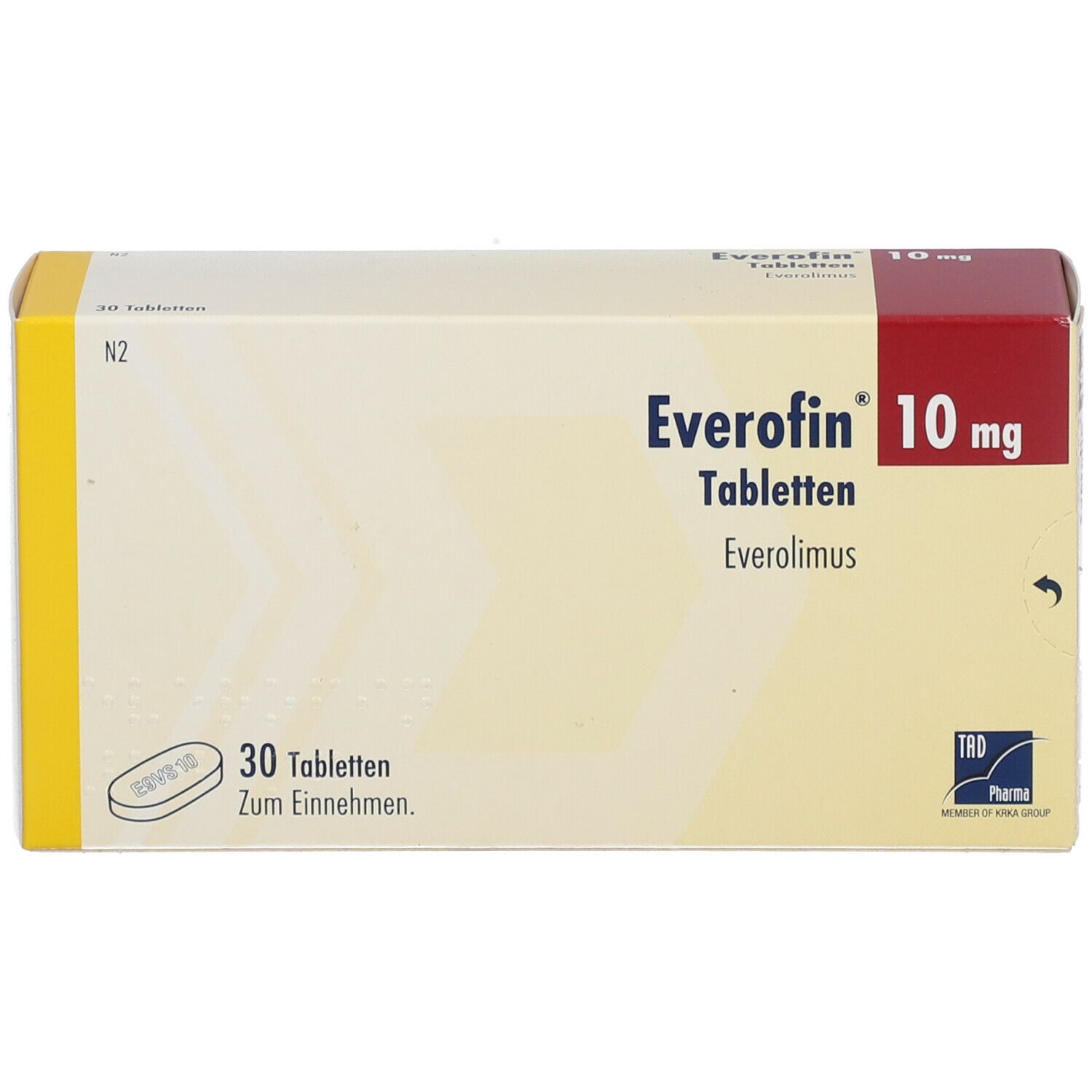 EVEROFIN 10 mg Tabletten