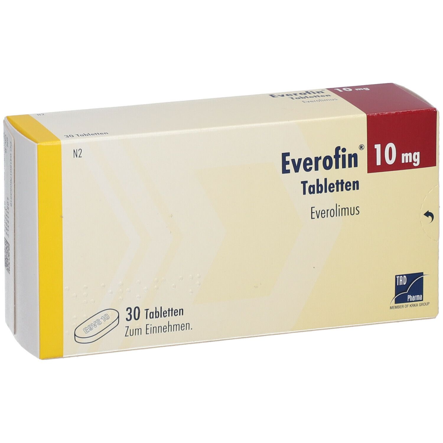 EVEROFIN 10 mg Tabletten