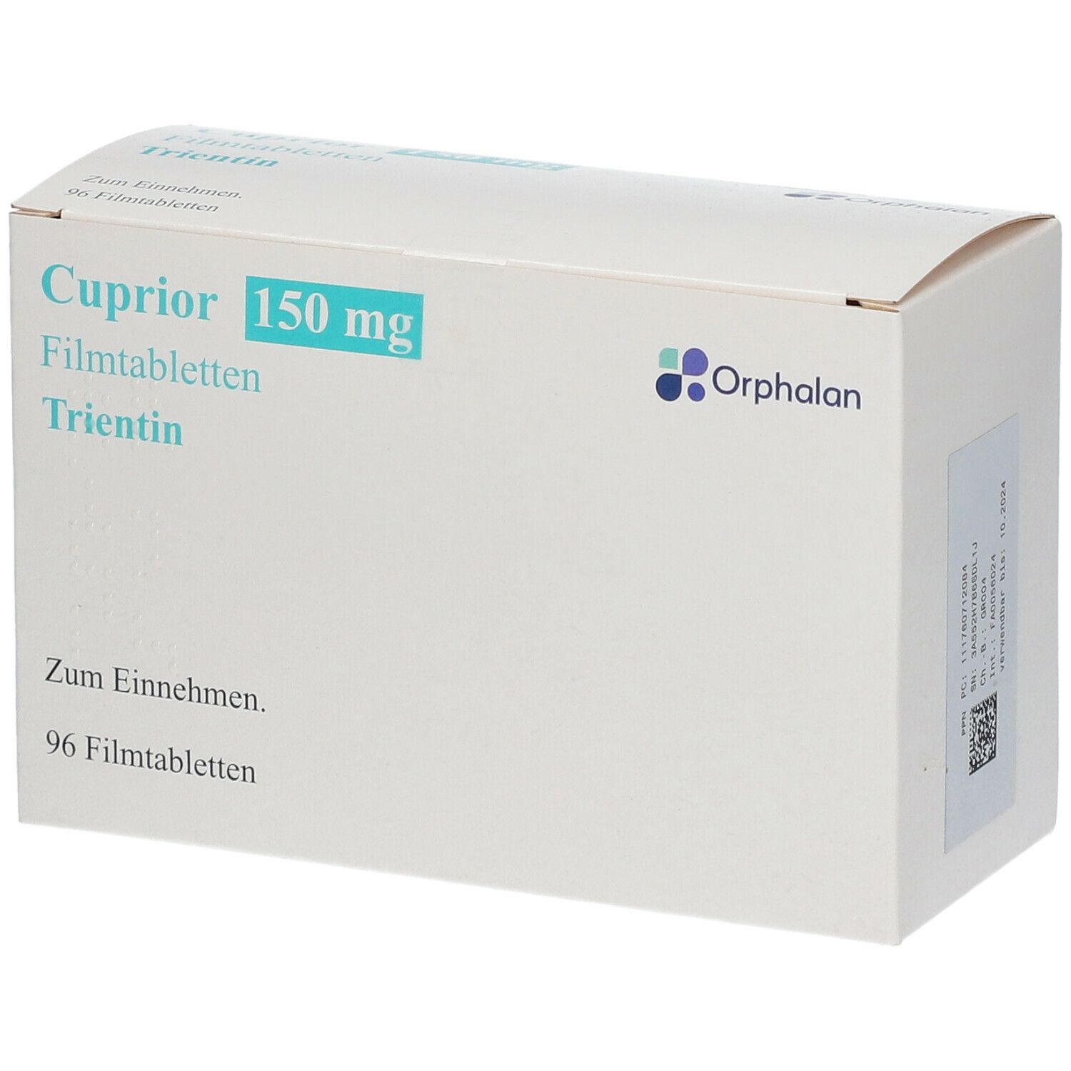 CUPRIOR 150 mg Filmtabletten