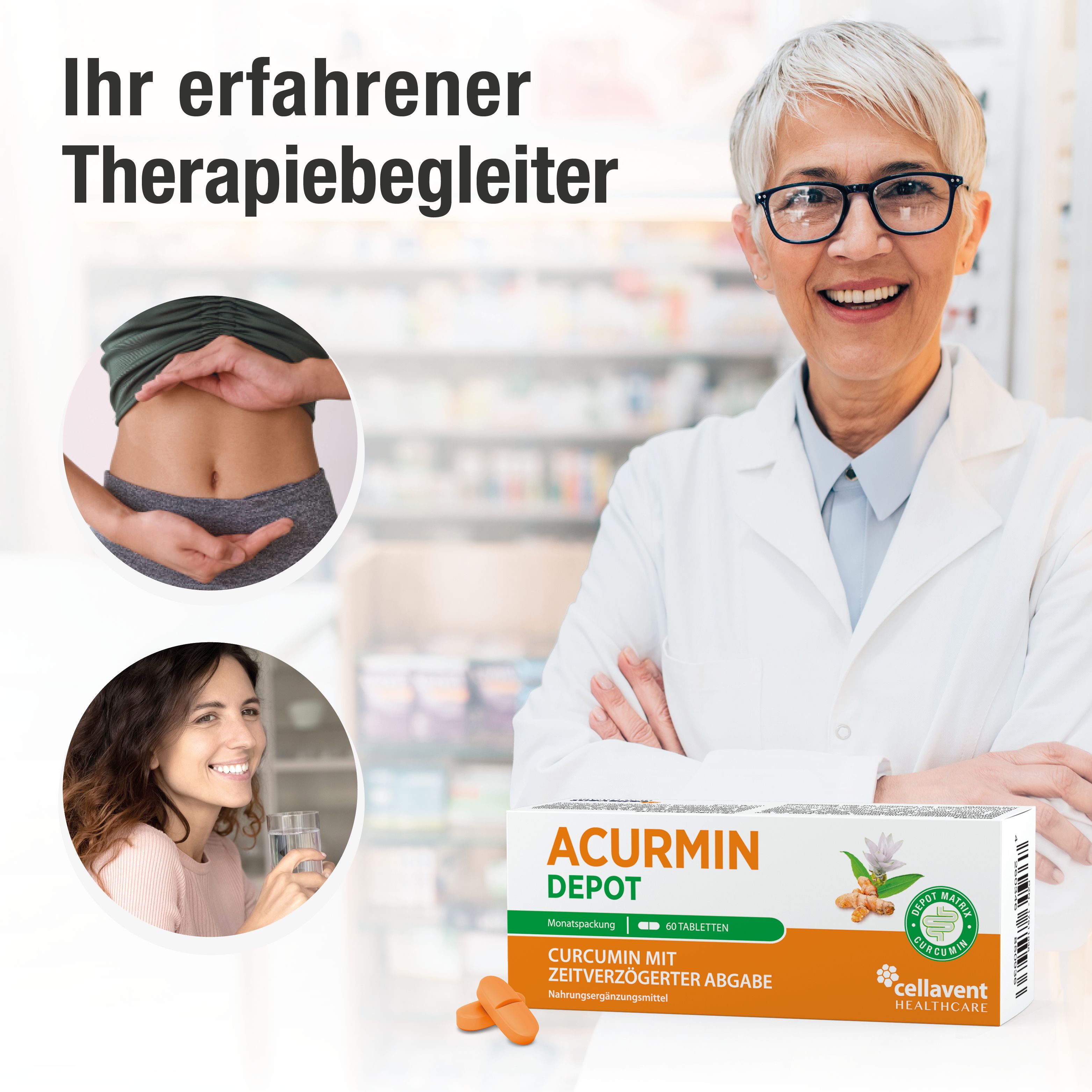 Acurmin Depot magensaftresistente Tabletten 60 St magensaftresistent