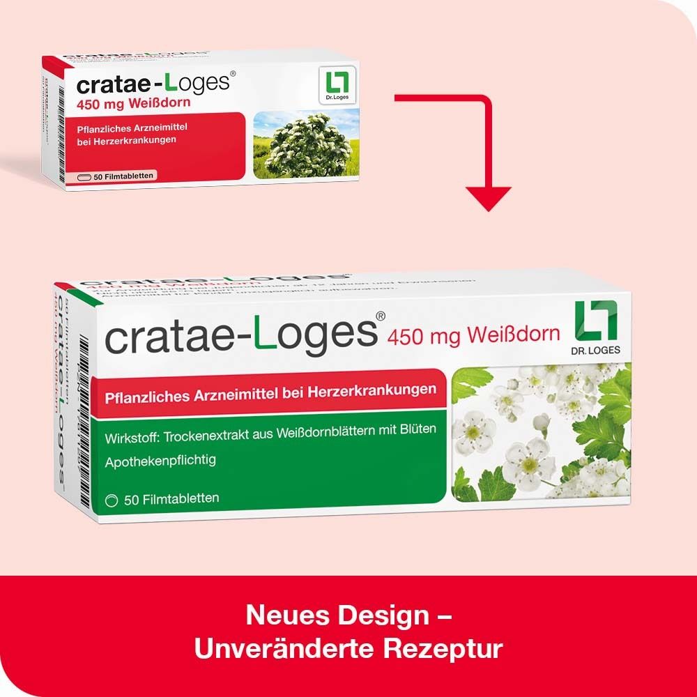 cratae-Loges 450 mg Weißdorn Filmtabletten