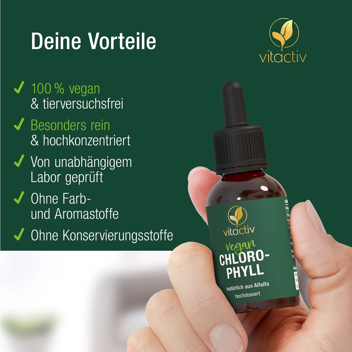 Vitactiv Chlorophyll Folsäure +