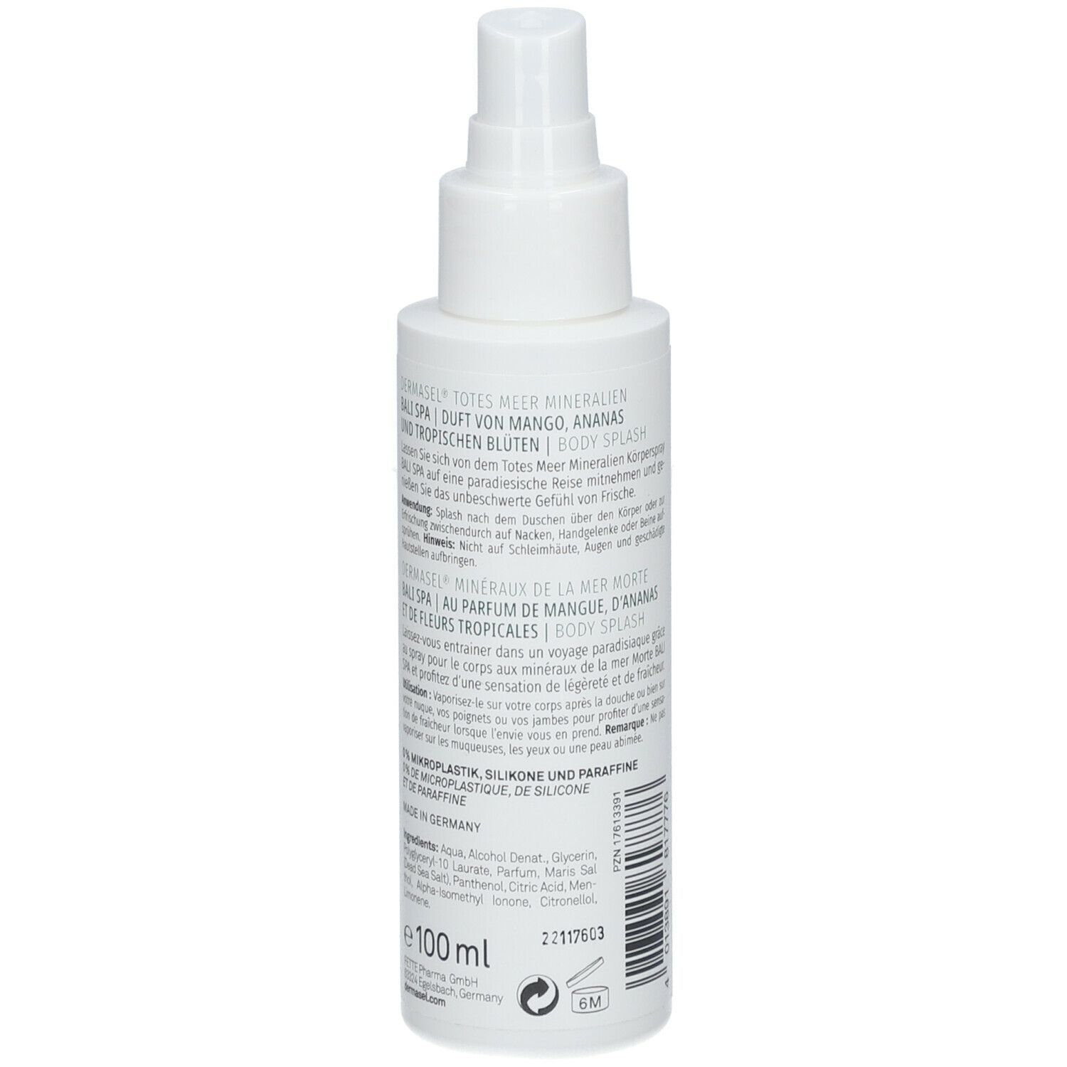 DERMASEL® BALI SPA BODY SPLASH