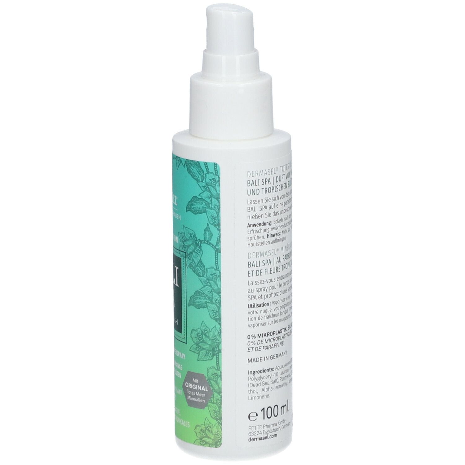 DERMASEL® BALI SPA BODY SPLASH