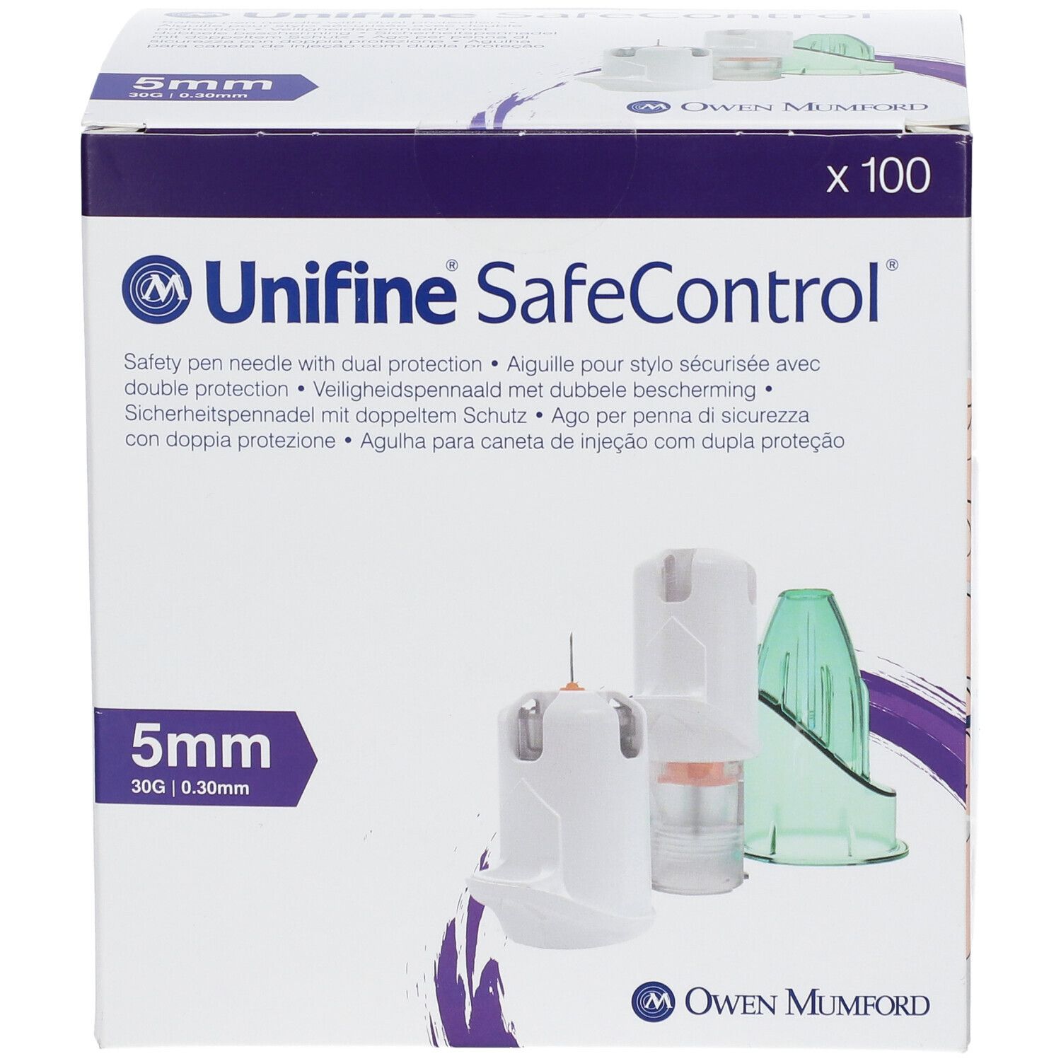 Owen Mumford Unifine® SafeControl® Pen-Nadel 5 mm x 30 G 100 St  