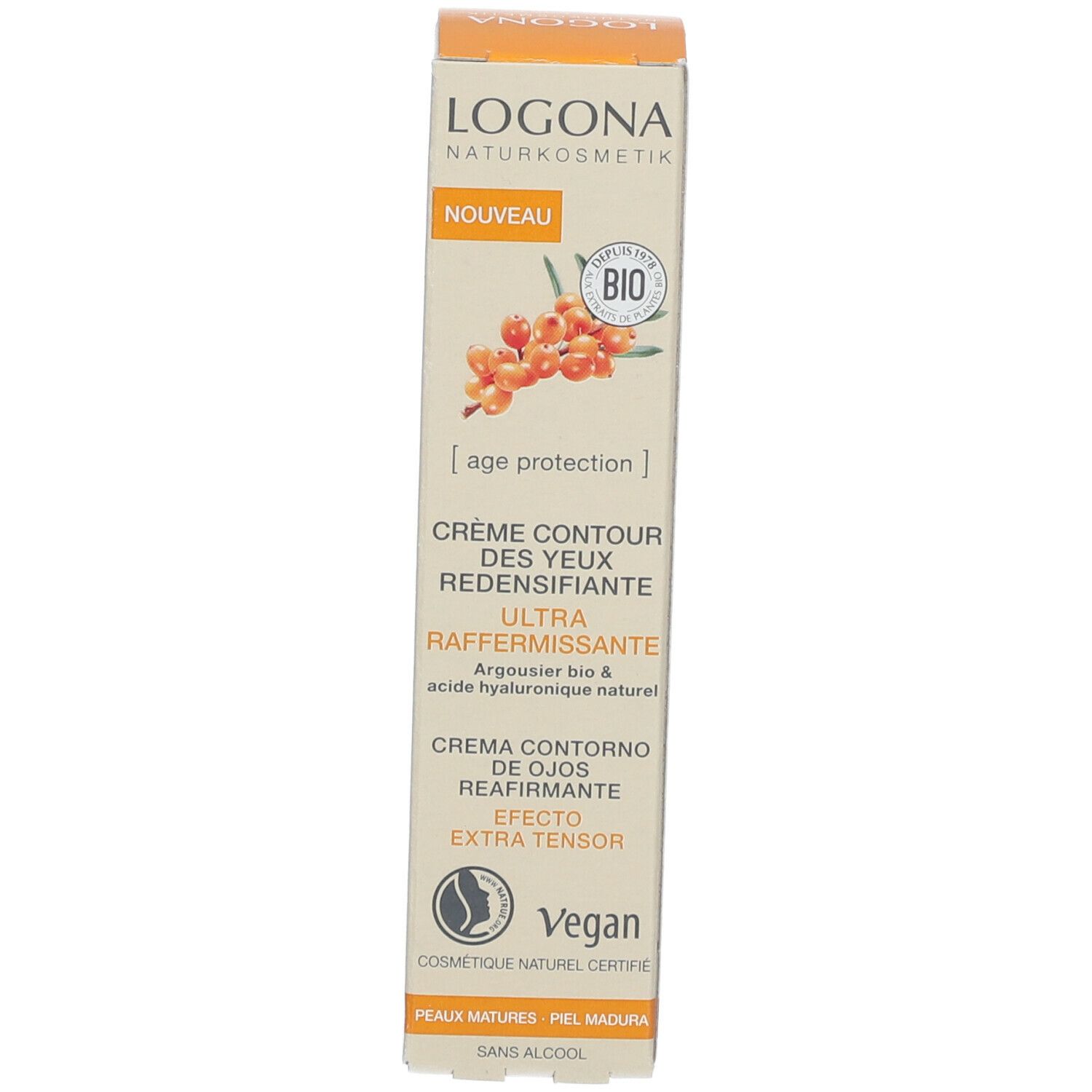 LOGONA NATURKOSMETIK FESTIGENDES AUGENCREME