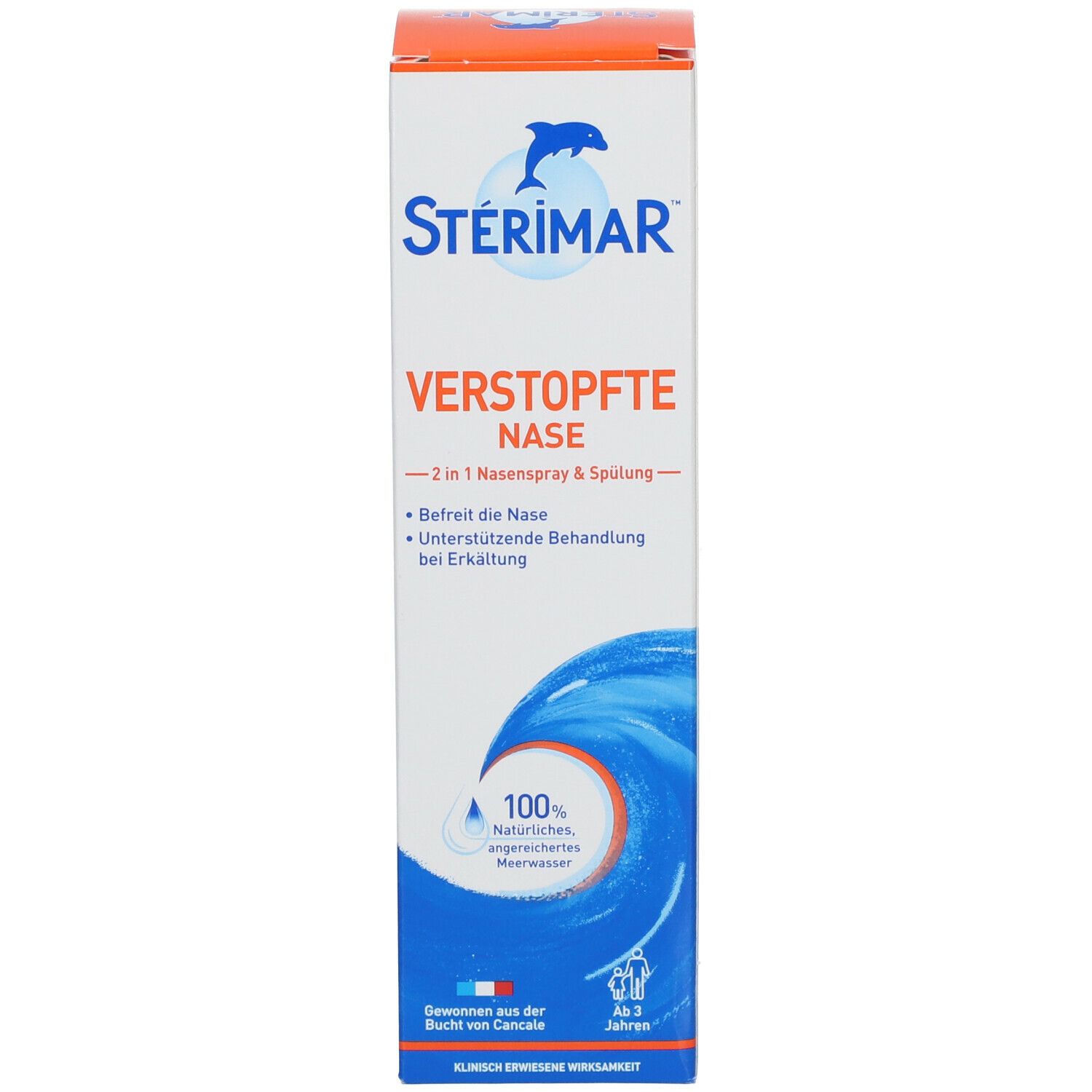 STERIMAR® Verstopfte Nase 2in1 Nasenspray & Spülung