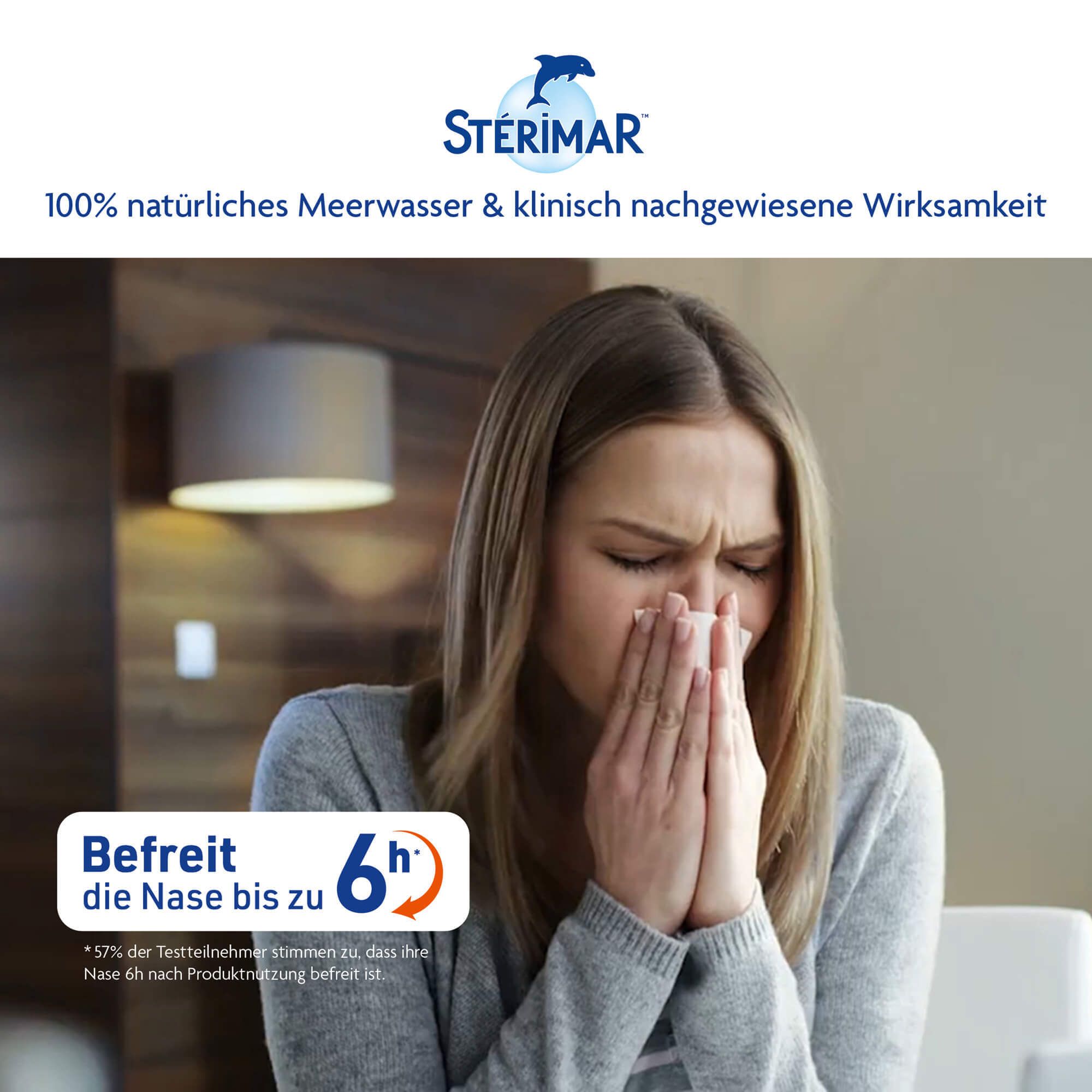 STERIMAR® Verstopfte Nase 2in1 Nasenspray & Spülung