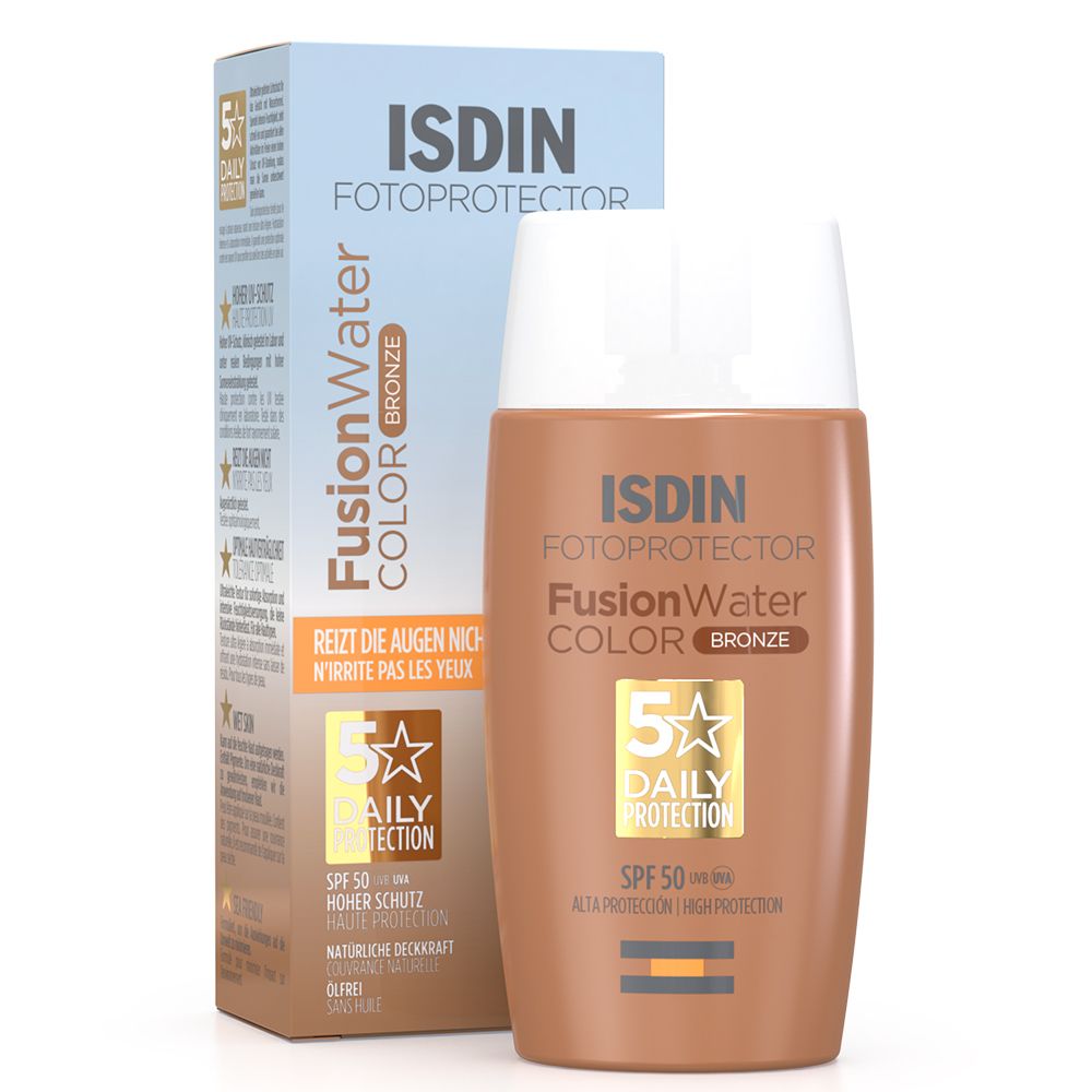 Fotoprotector ISDIN Fusion Water Color Bronze LSF 50
