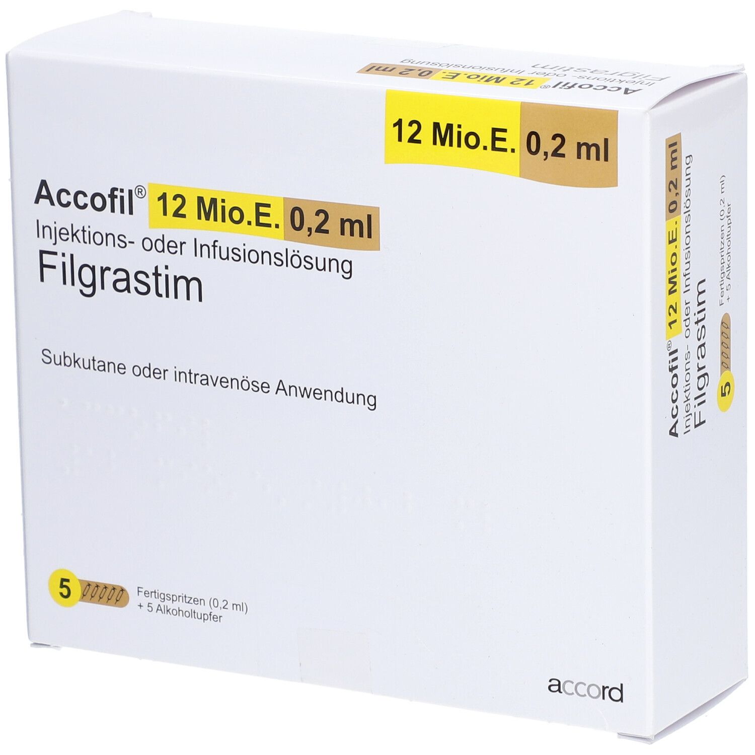 Accofil® 12 Mio.E./0,2 ml Inj.-/Inf.-Lsg.i.e.F.-Sp.