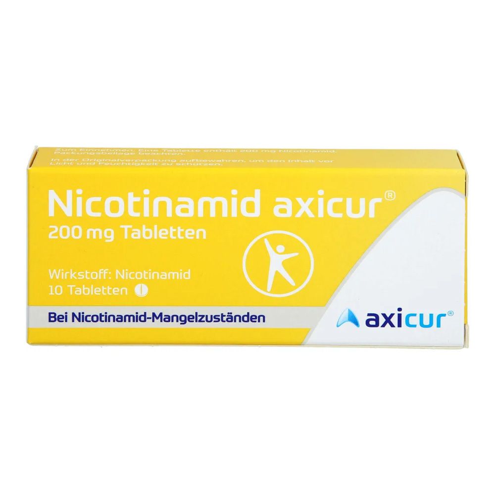 Nicotinamid axicur® 200 mg Tabletten