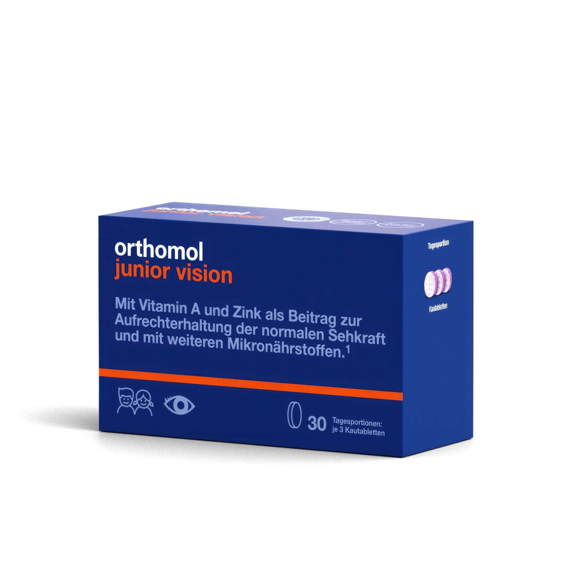 Orthomol Junior vision Kautabletten 30 St