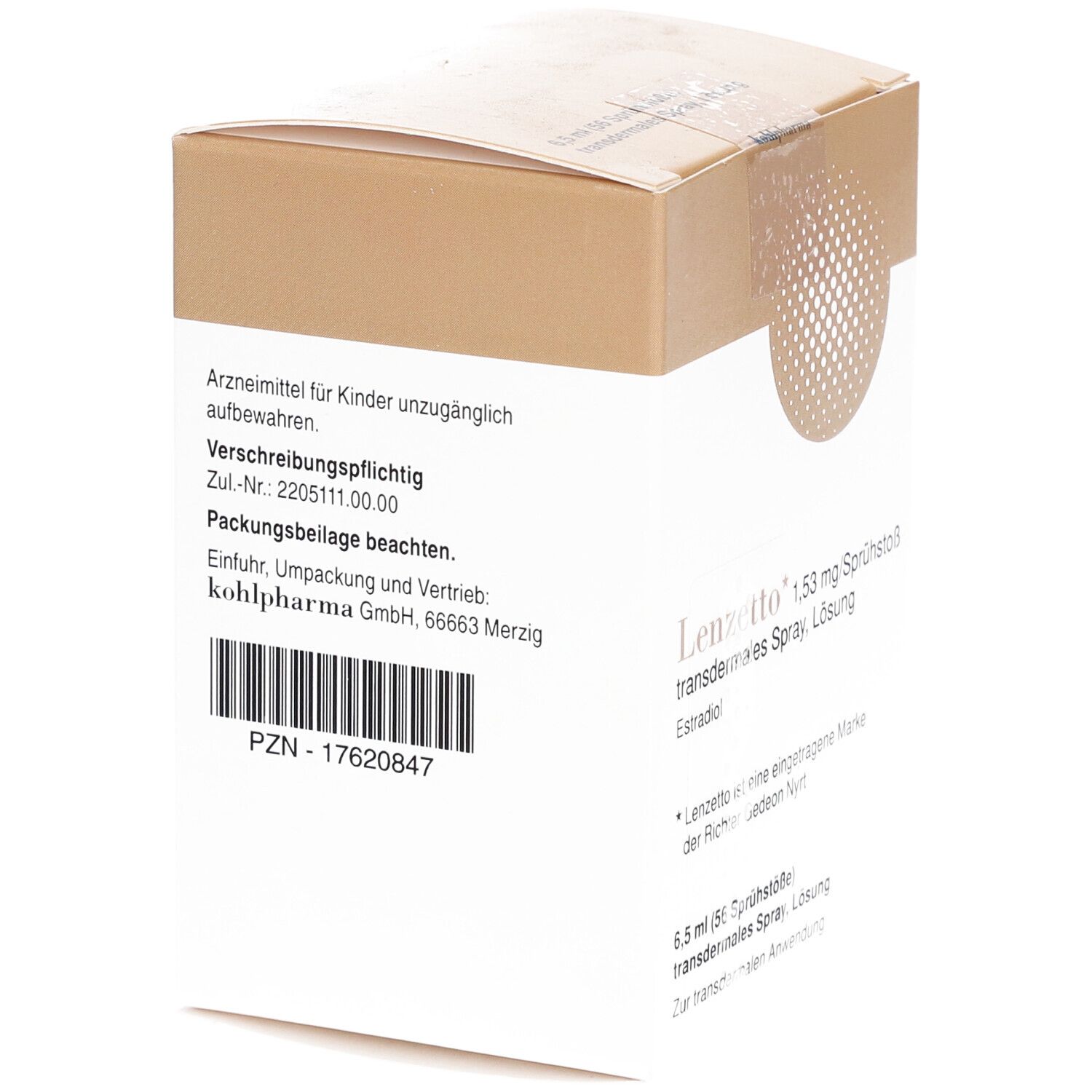 LENZETTO 1,53 mg/Sprühstoß transdermales Spray